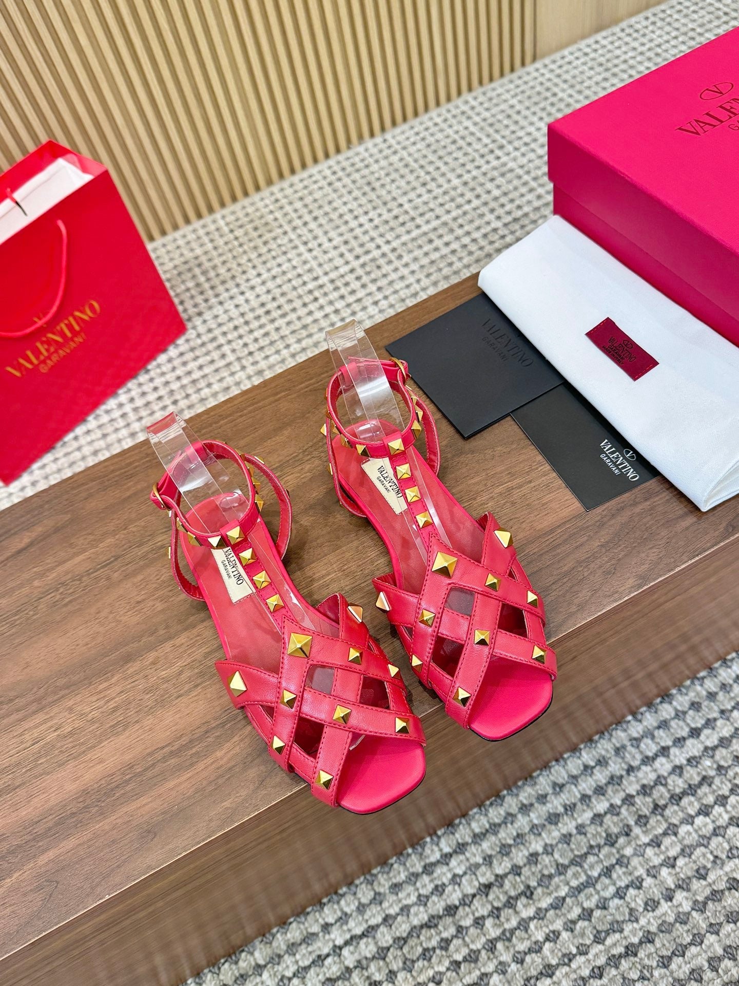 Valentino 2026 Garavani Studdy Sandal Leather 686129