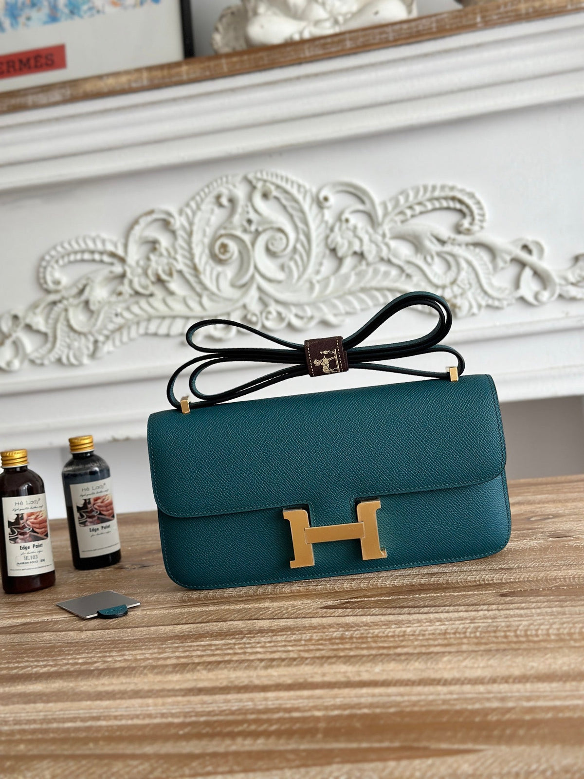 High-end Hermes 2026 Constance Elan 26cm Bag Epsom Leather 3