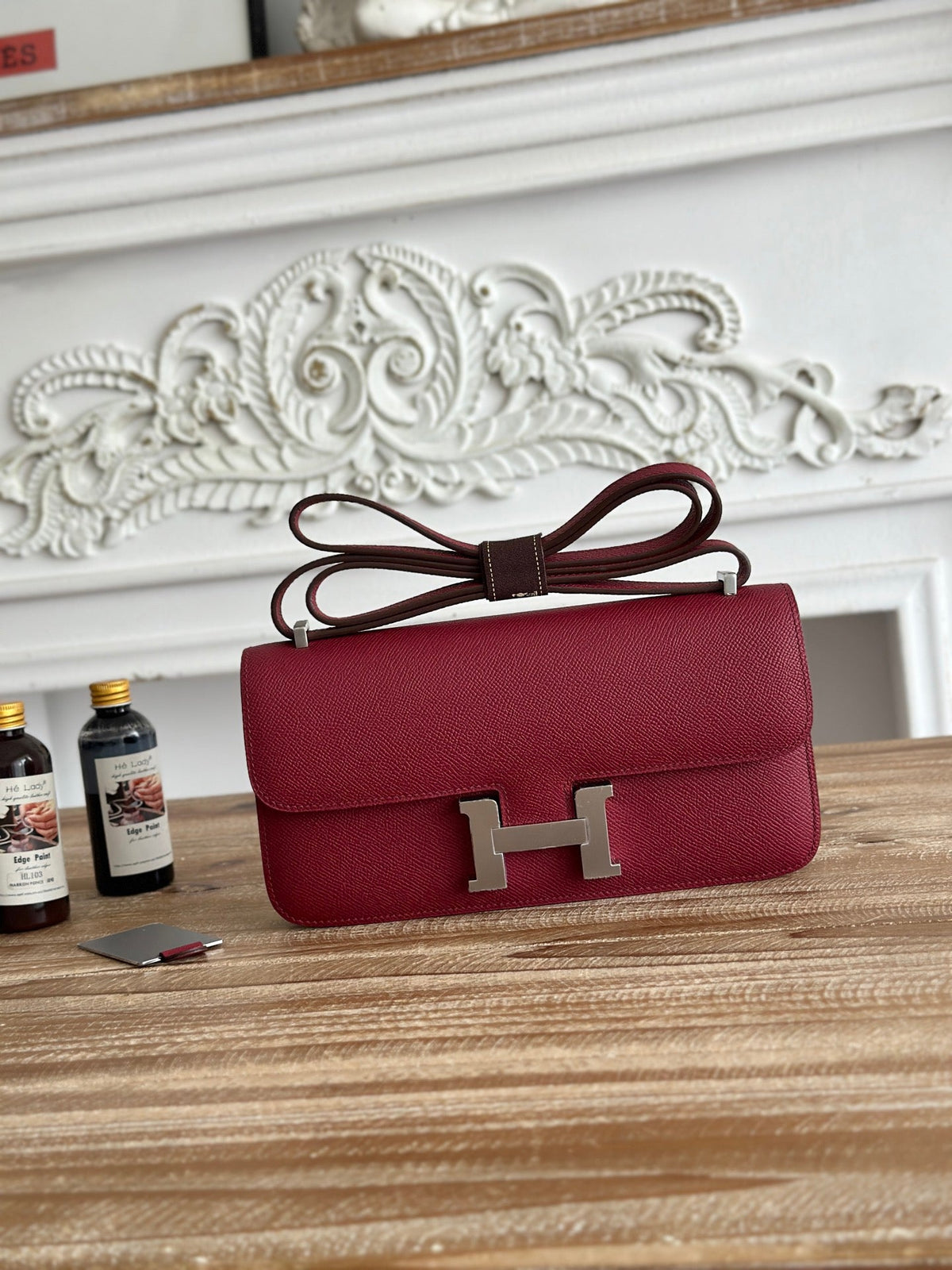 High-end Hermes 2026 Constance Elan 26cm Bag Epsom Leather 3