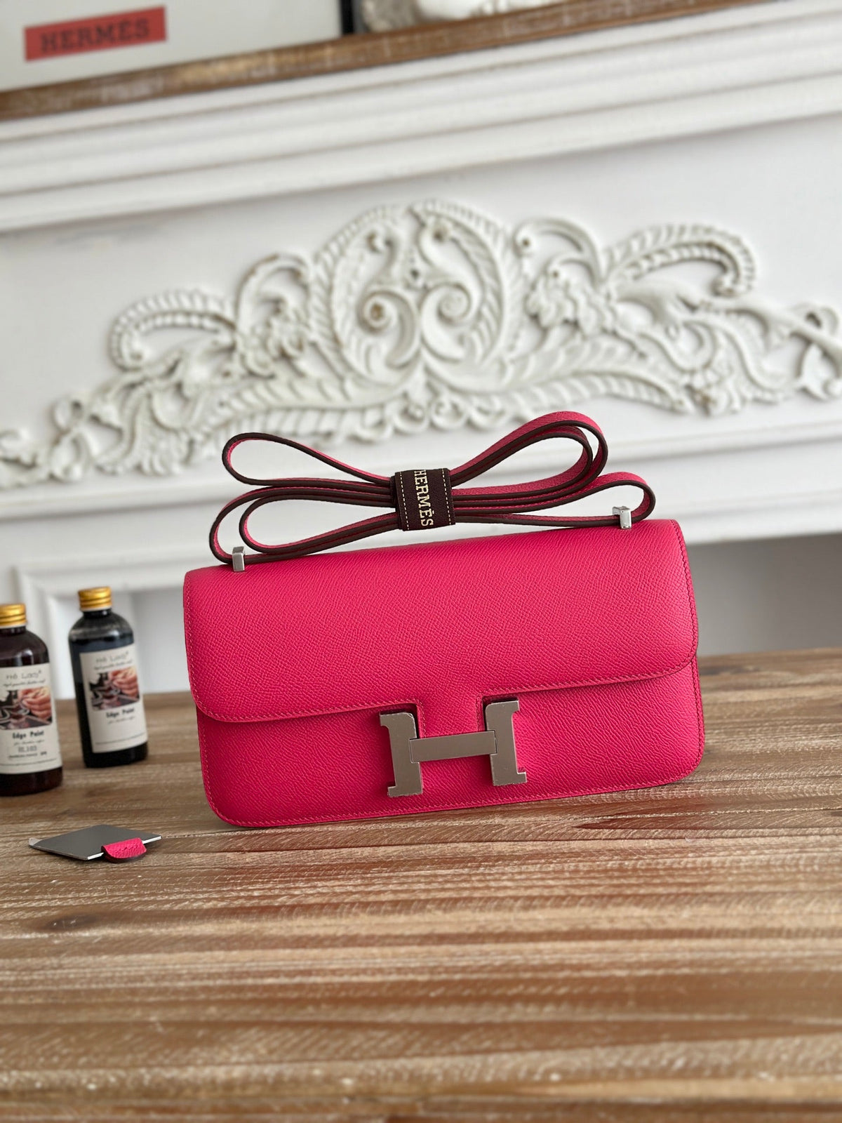 High-end Hermes 2026 Constance Elan 26cm Bag Epsom Leather 3