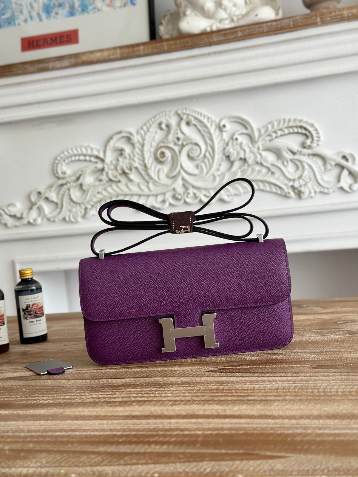 High-end Hermes 2026 Constance Elan 26cm Bag Epsom Leather 2