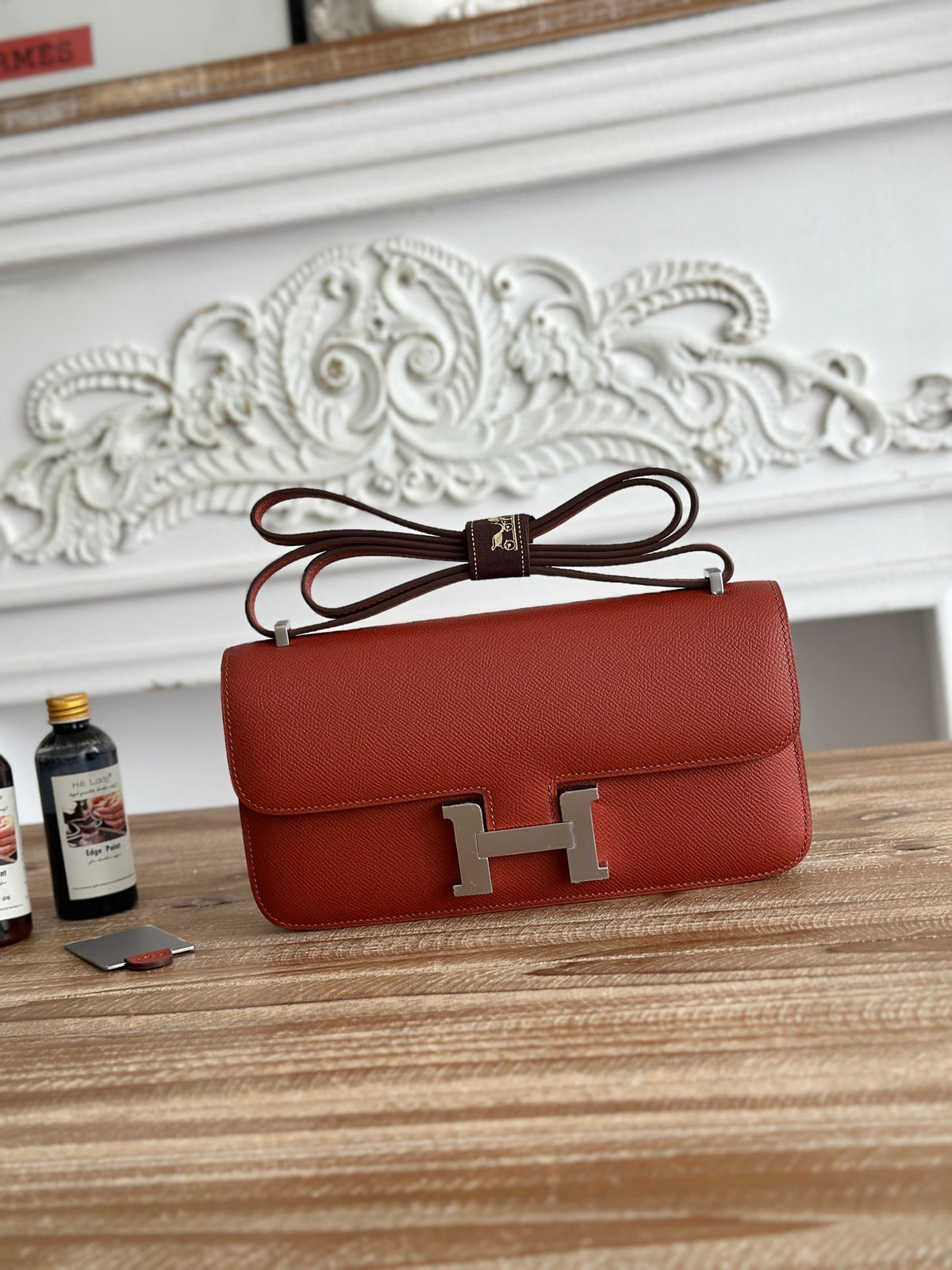 High-end Hermes 2026 Constance Elan 26cm Bag Epsom Leather 1