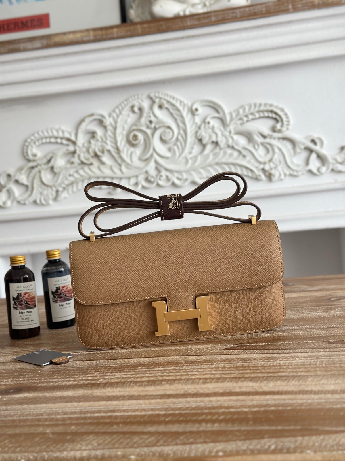 High-end Hermes 2026 Constance Elan 26cm Bag Epsom Leather 1