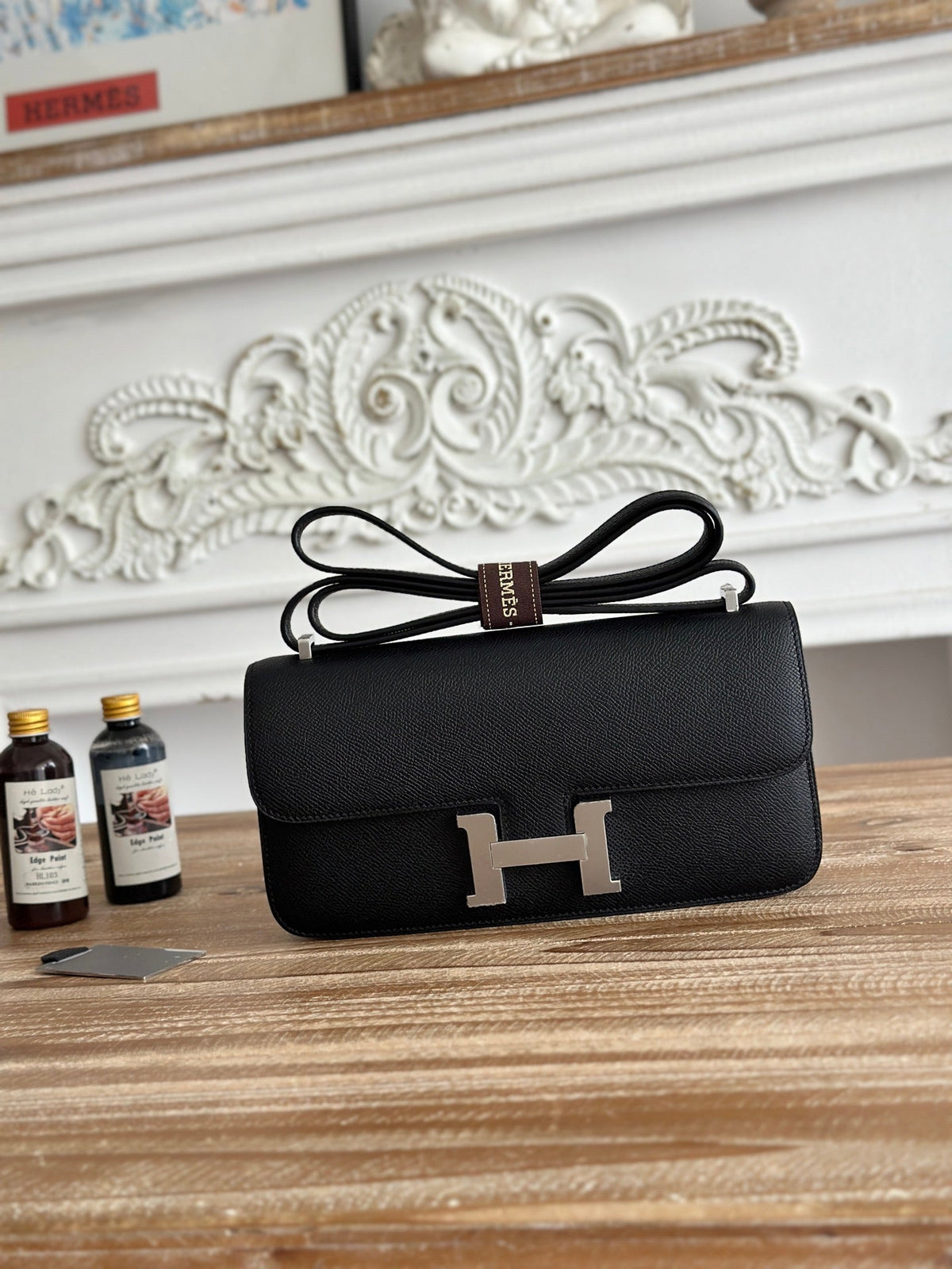 High-end Hermes 2026 Constance Elan 26cm Bag Epsom Leather 1