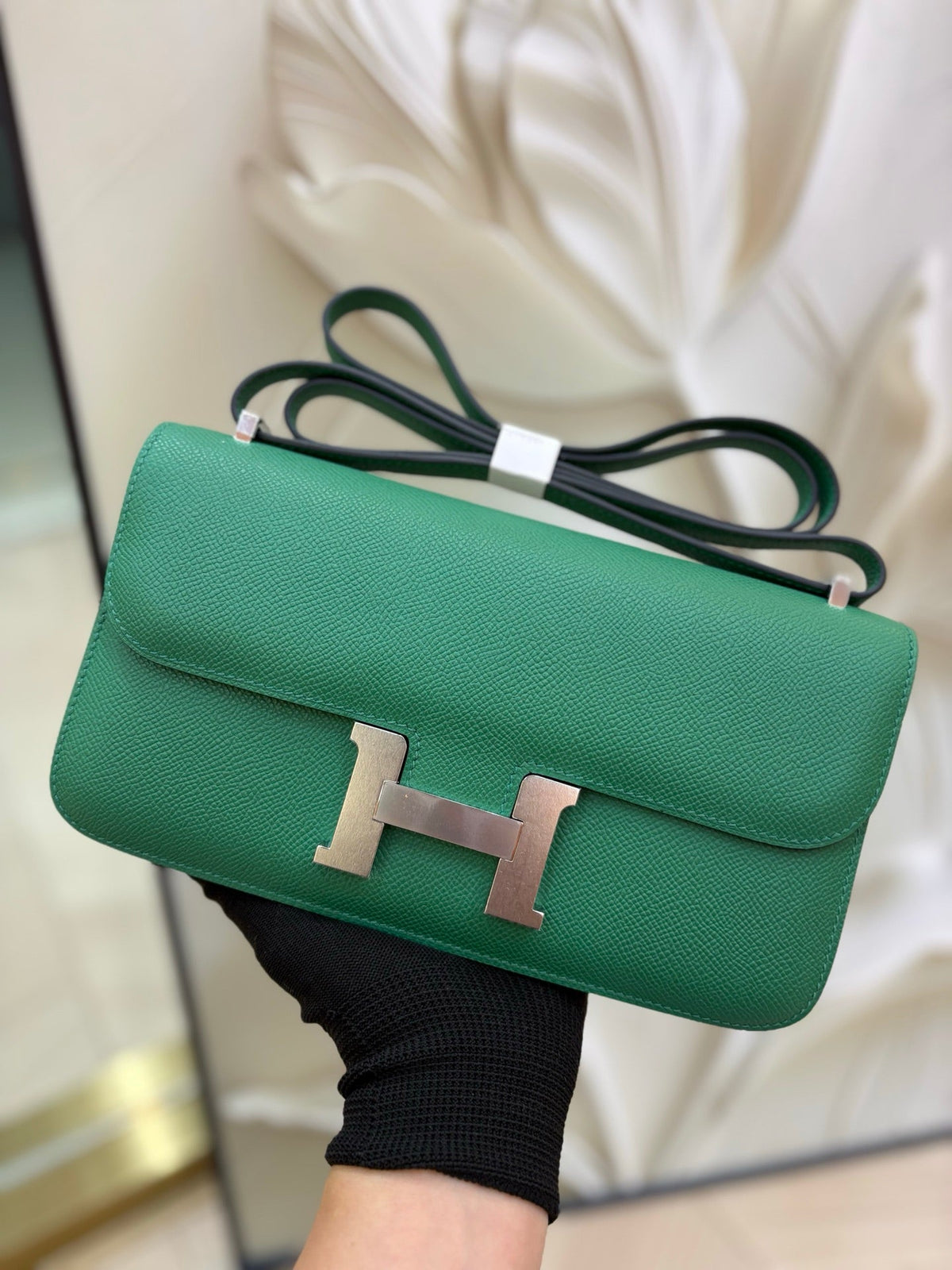 High-end Hermes 2026 Constance Elan 24cm Bag Epsom Leather 1