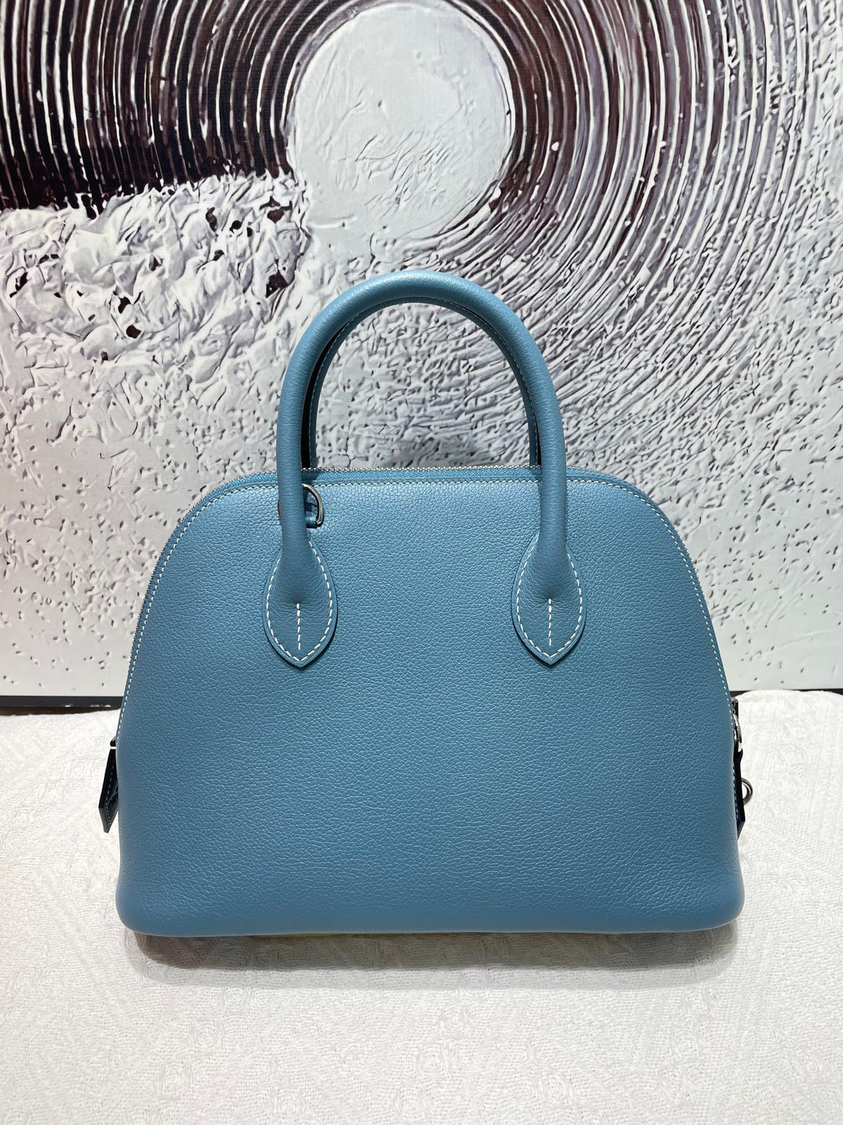 High-end Hermes 2026 Bolide Bag 25cm Evercolor Leather