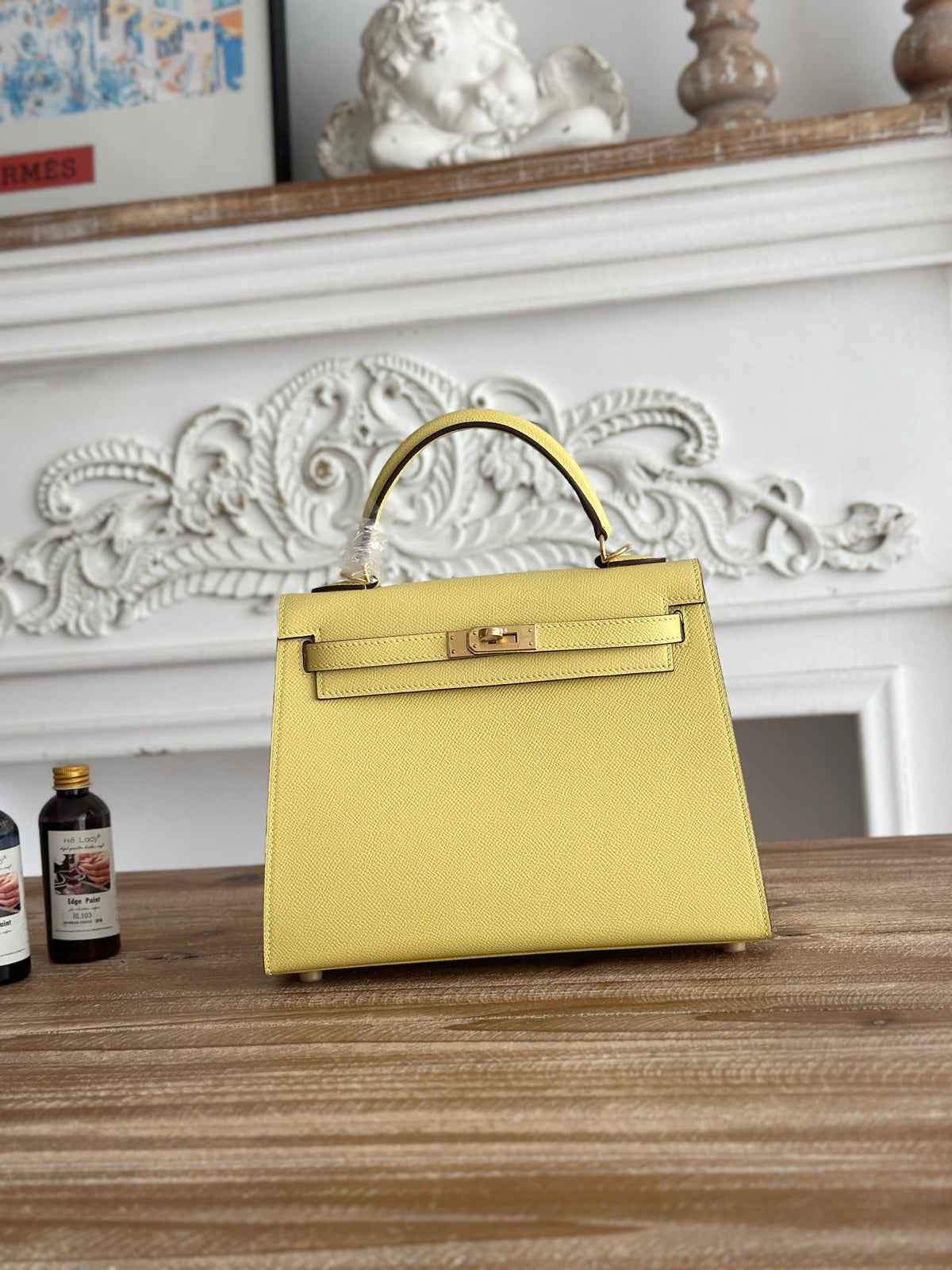 High-end Hermes 2026 Kelly Bag 25cm Epsom Leather