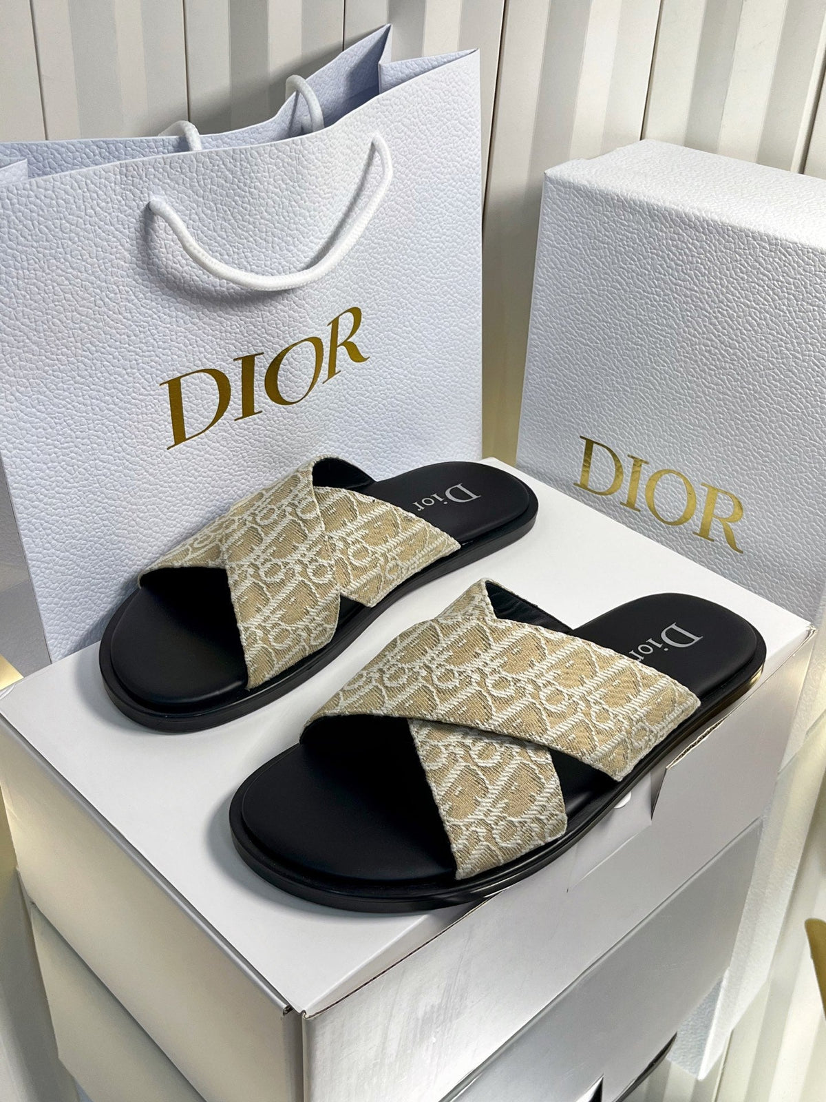 Dior 2026 Alias Sandals Canvas Leather 922917