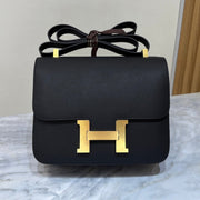 High-end Hermes 2026 Constance Bag 18cm Epsom Leather