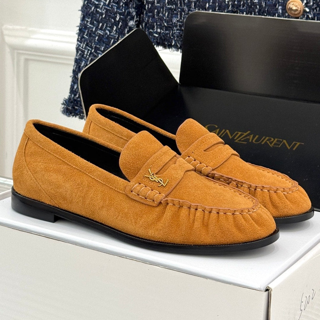 YSL 2026 Loafer Suede Leather