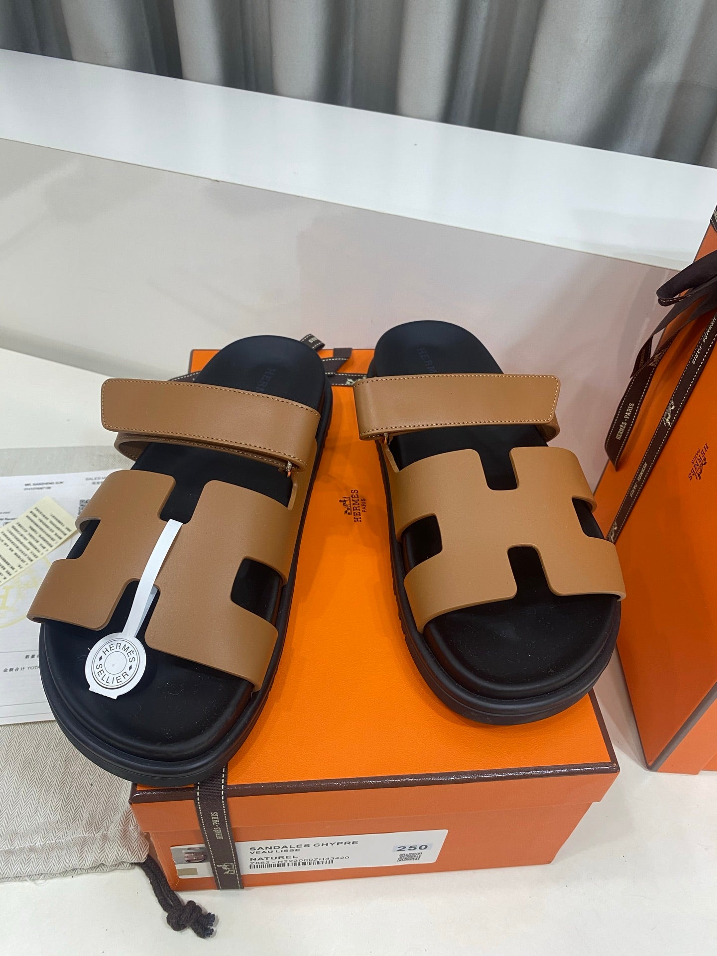 Hermes 2026 Chypre Sandal Calfskin 957561