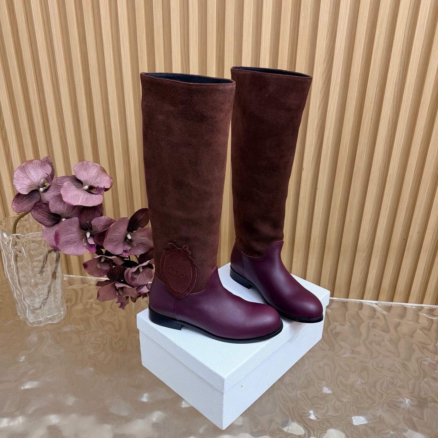 Dior 2026 Knee-High Boots Suede Leather 955993