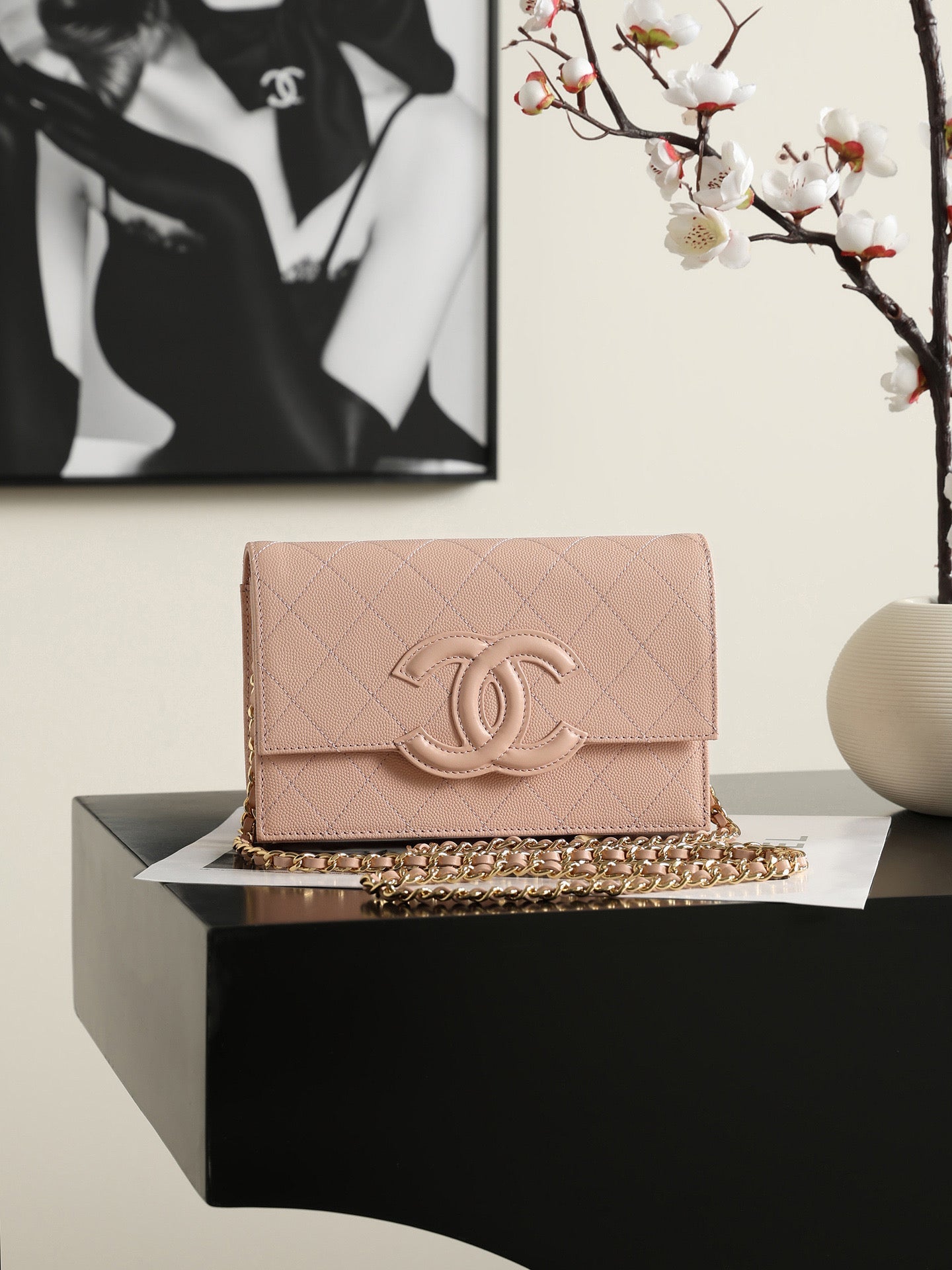 Chanel 2026 Wallet on Chain 19cm Lambskin