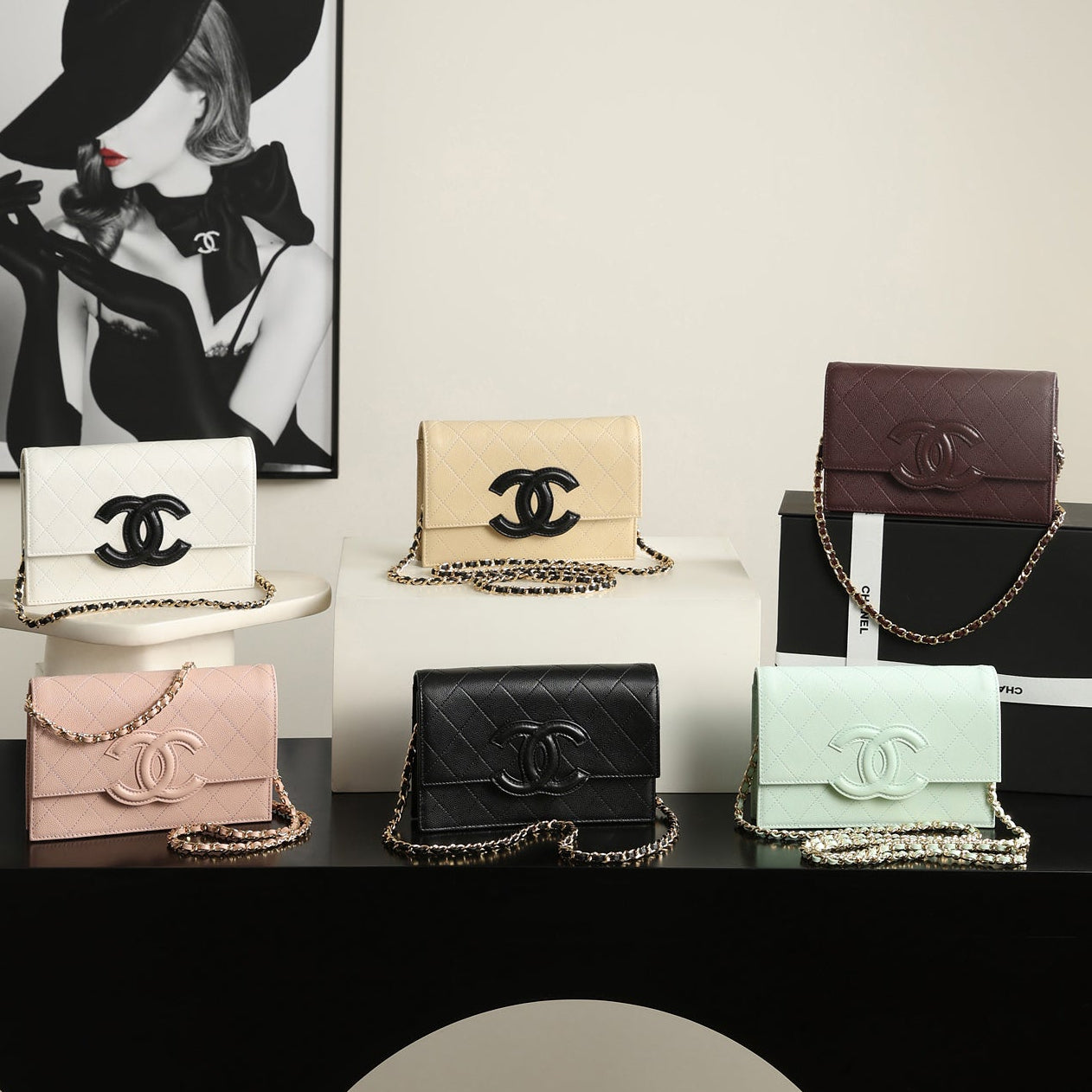 Chanel 2026 Wallet on Chain 19cm Lambskin