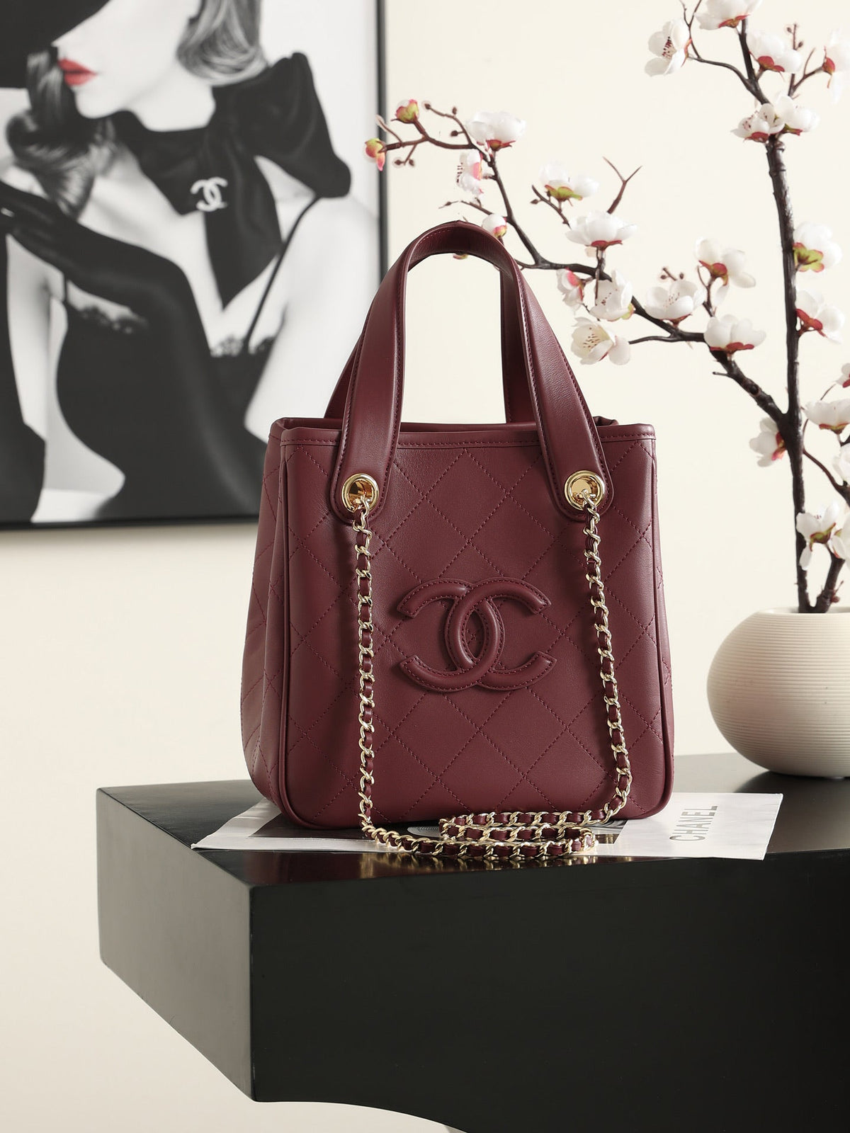 Chanel 2026 Double C Tote Bag Calfskin