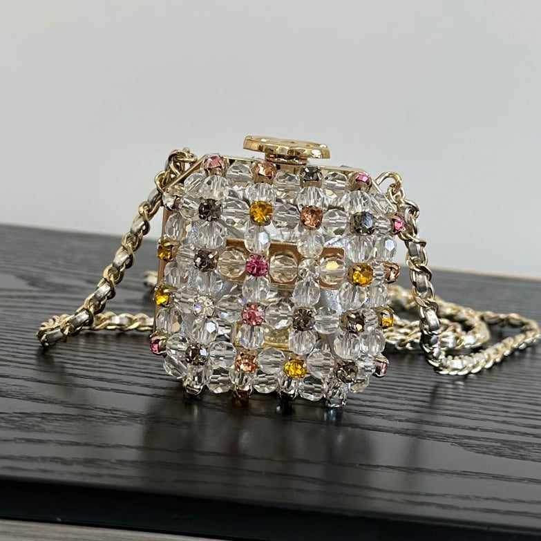 Chanel 2026 Cruise 23 Glass Pearls Evening Bag