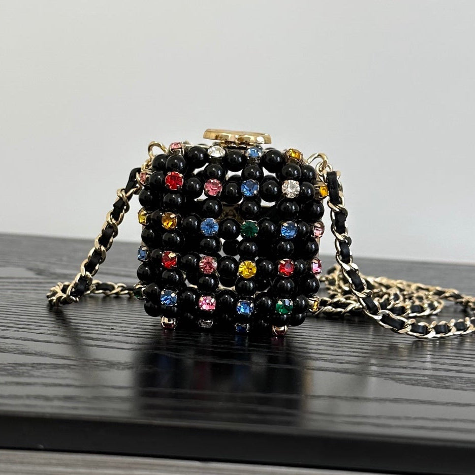 Chanel 2026 Cruise 23 Glass Pearls Evening Bag