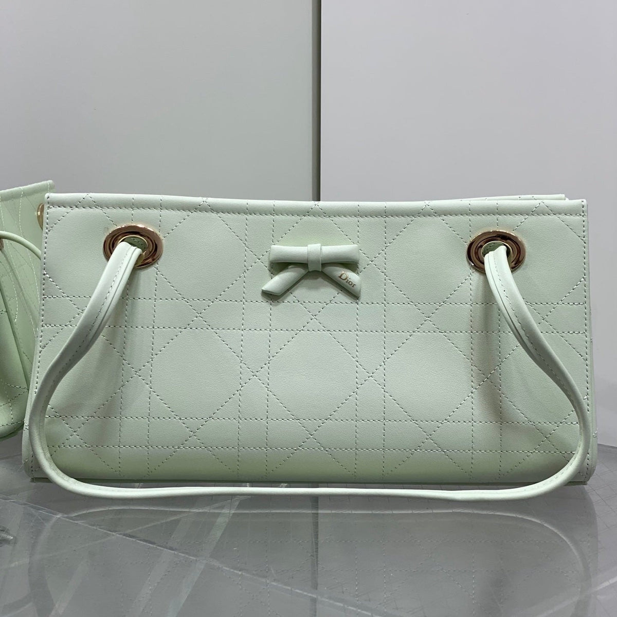 Dior 2026 Promenade Shopping Bag 31cm Suede Leather Canvas 408648