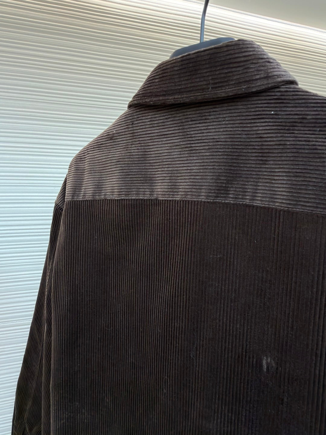 Prada 2025 Shirt Jacket Brown Cotton Wool