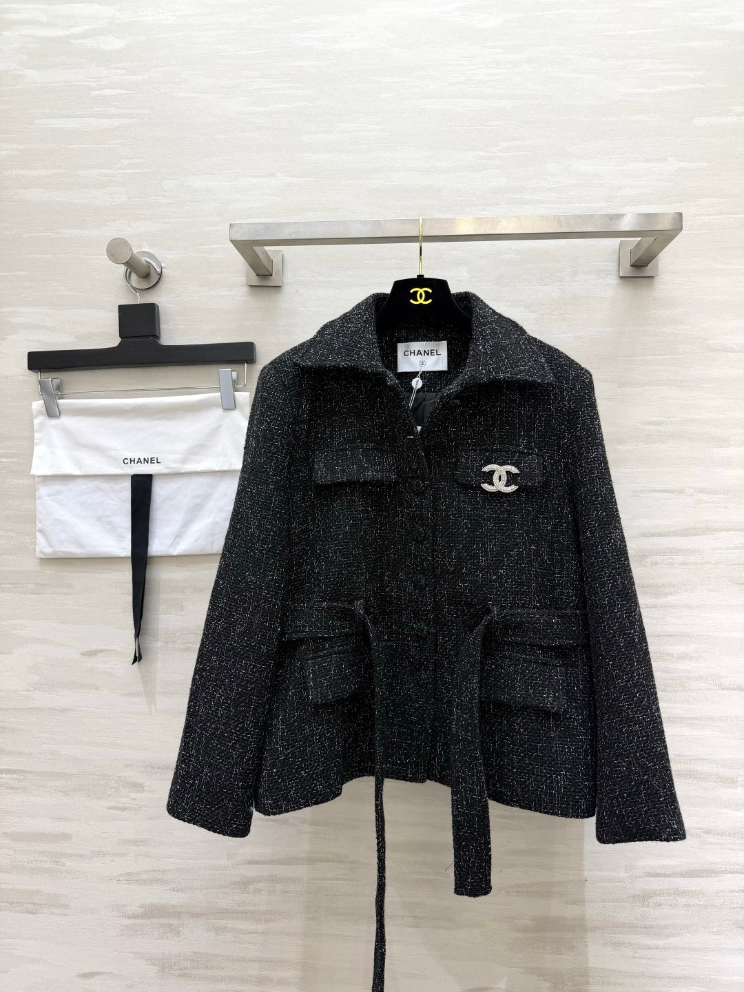 Chanel 2026 Belted Jacket Wool 423391