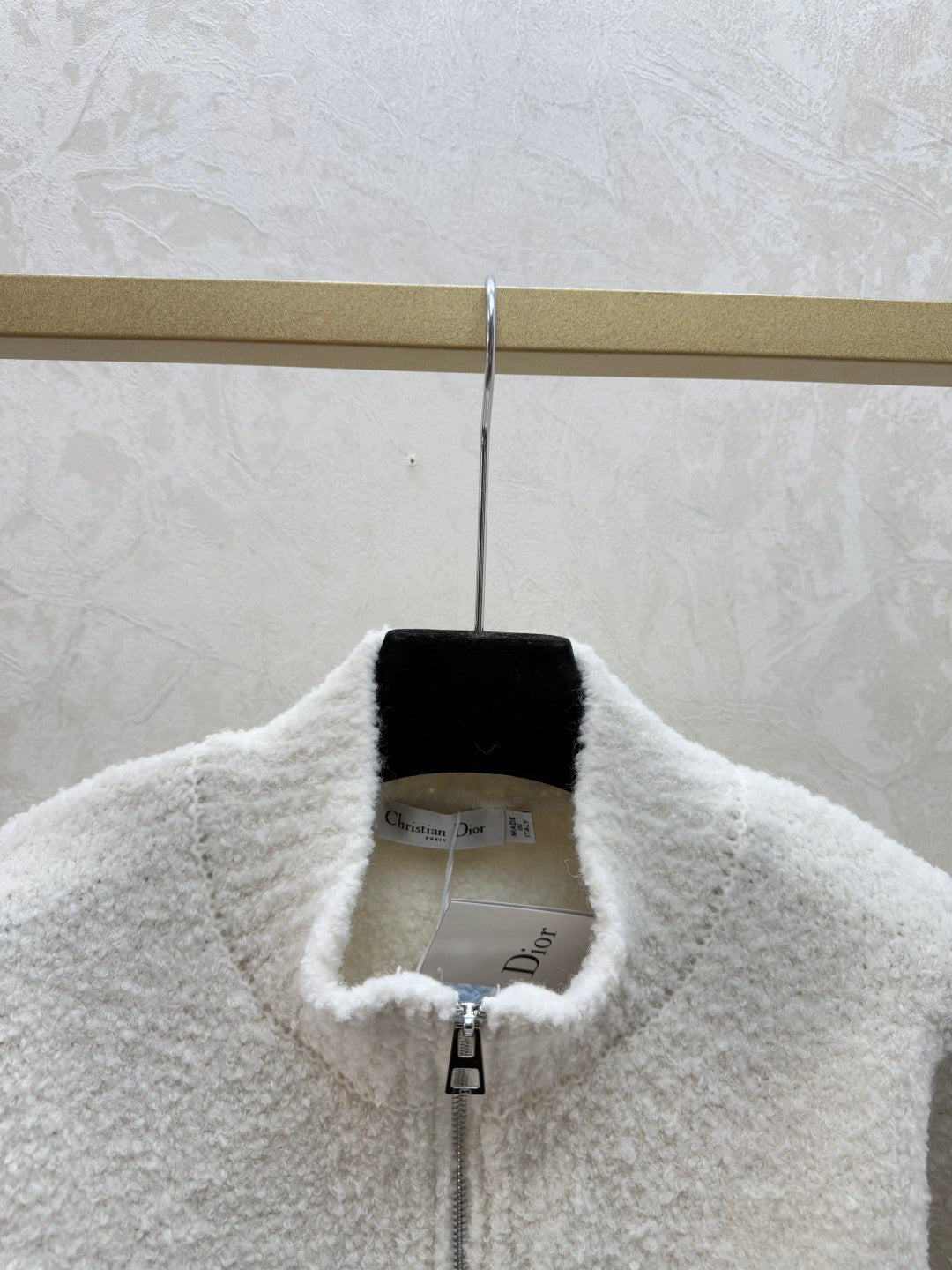 Dior 2025 Jacket White mix Colors Wool