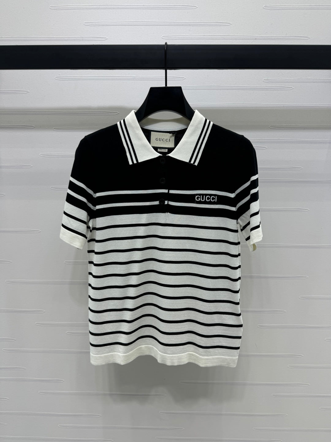 Gucci 25 Polo T-Shirt Tencel with Wool 233492
