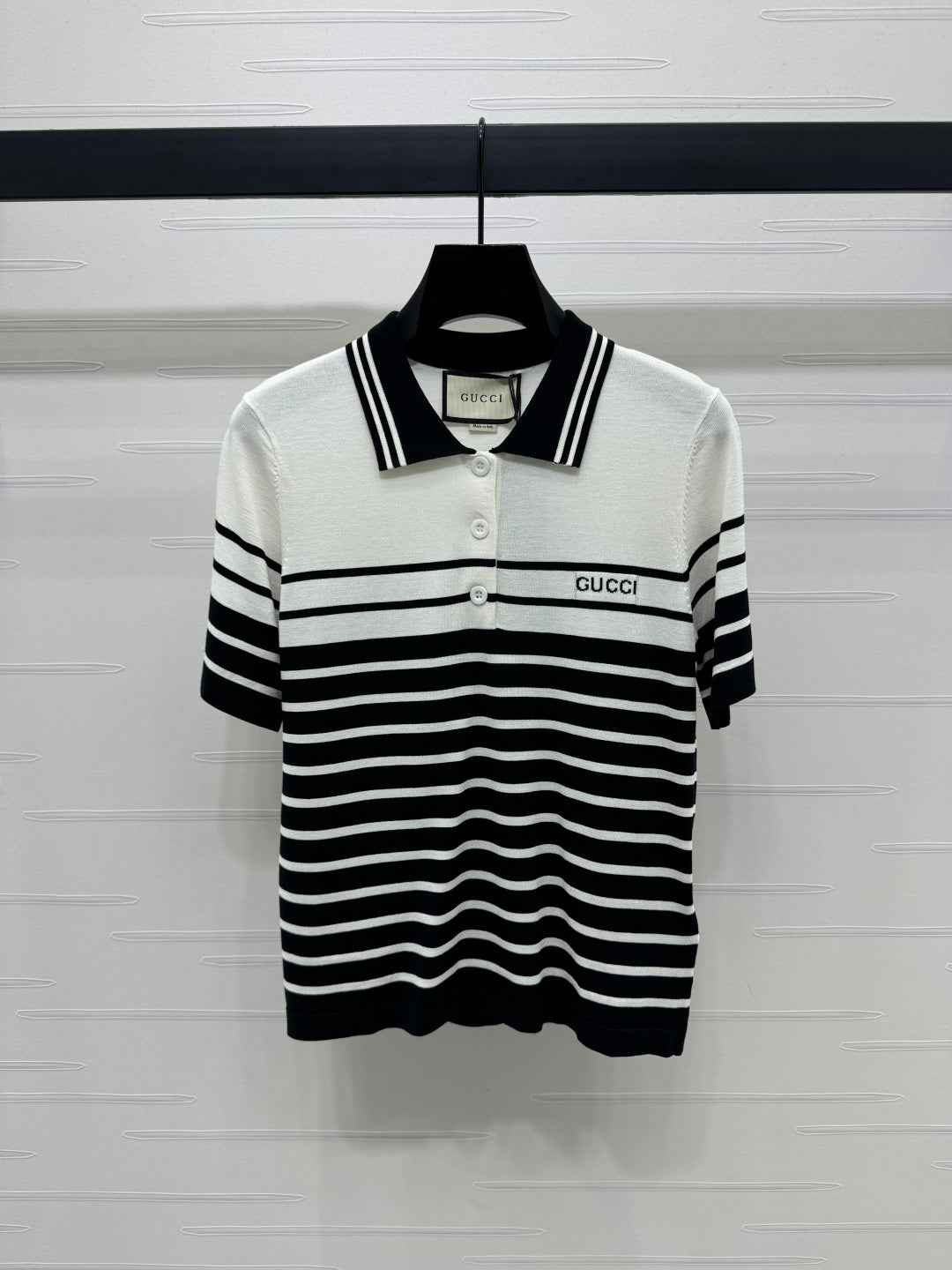 Gucci 25 Polo T-Shirt Tencel with Wool 233492