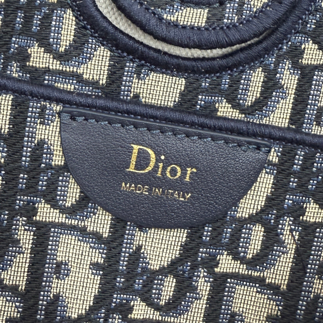 Dior 2026 Promenade Bag 27cm Canvas Suede Leather