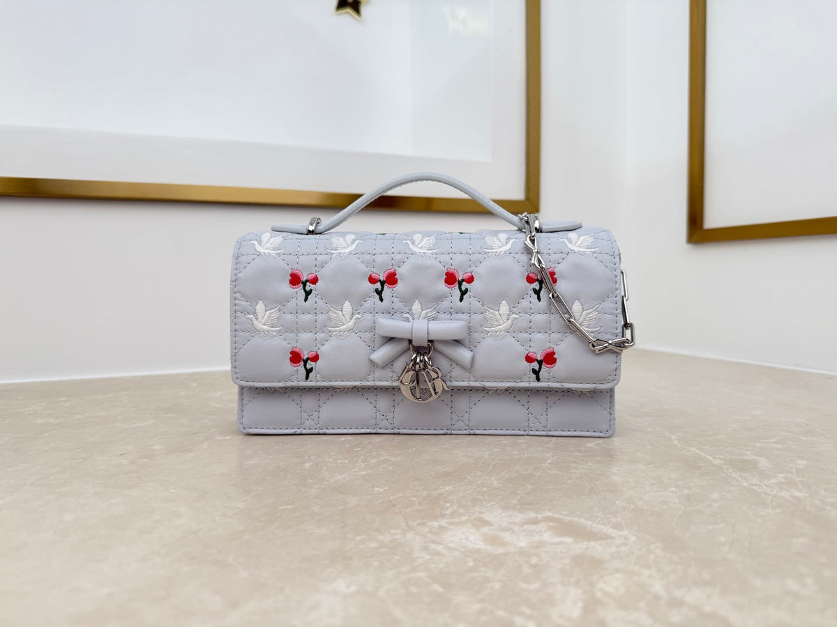 Dior 2026 Dioramour My Dior Bag 21cm Multicolor Lambskin