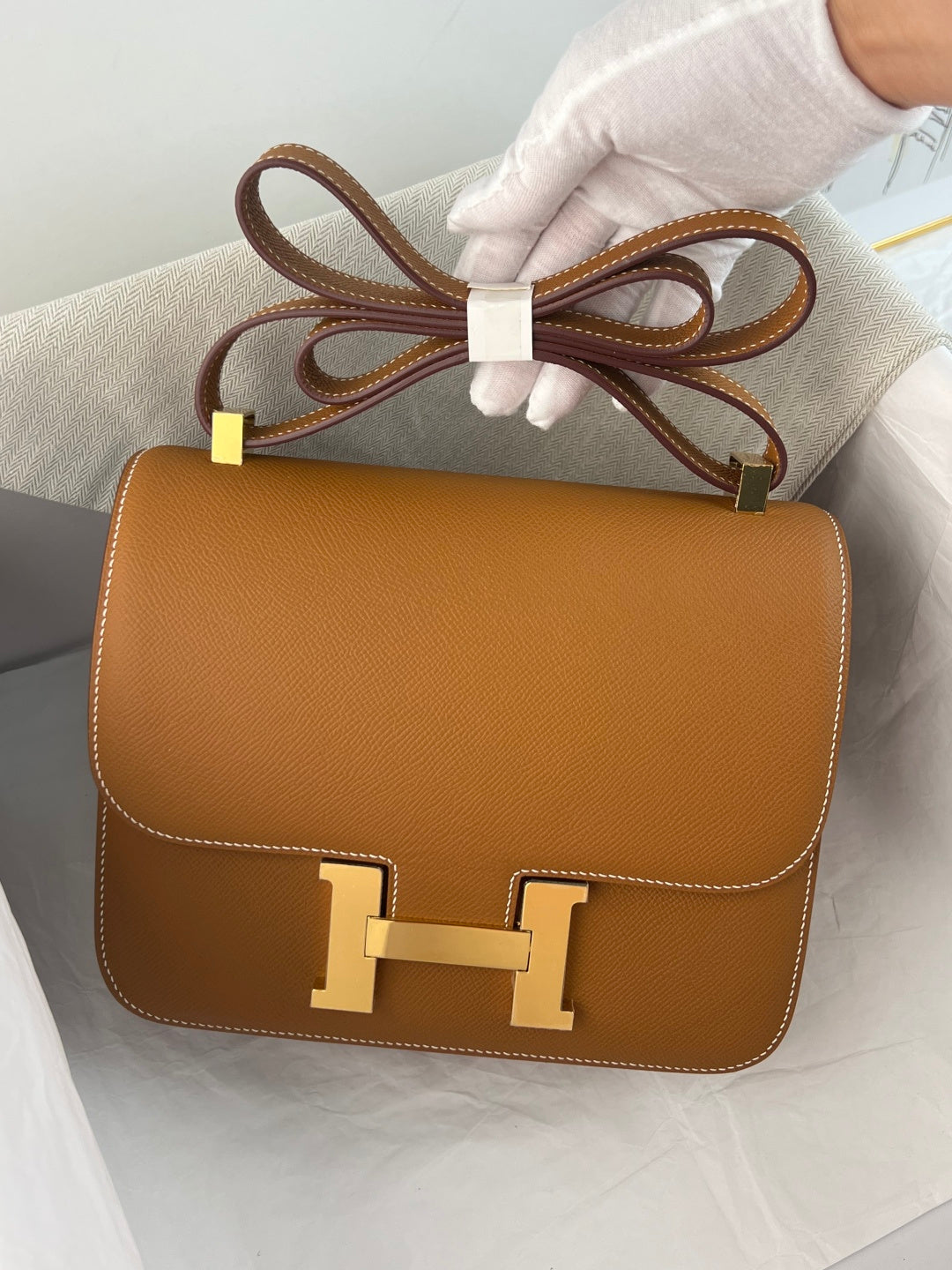 High-end Hermes 2026 Constance 24cm Bag Epsom Leather