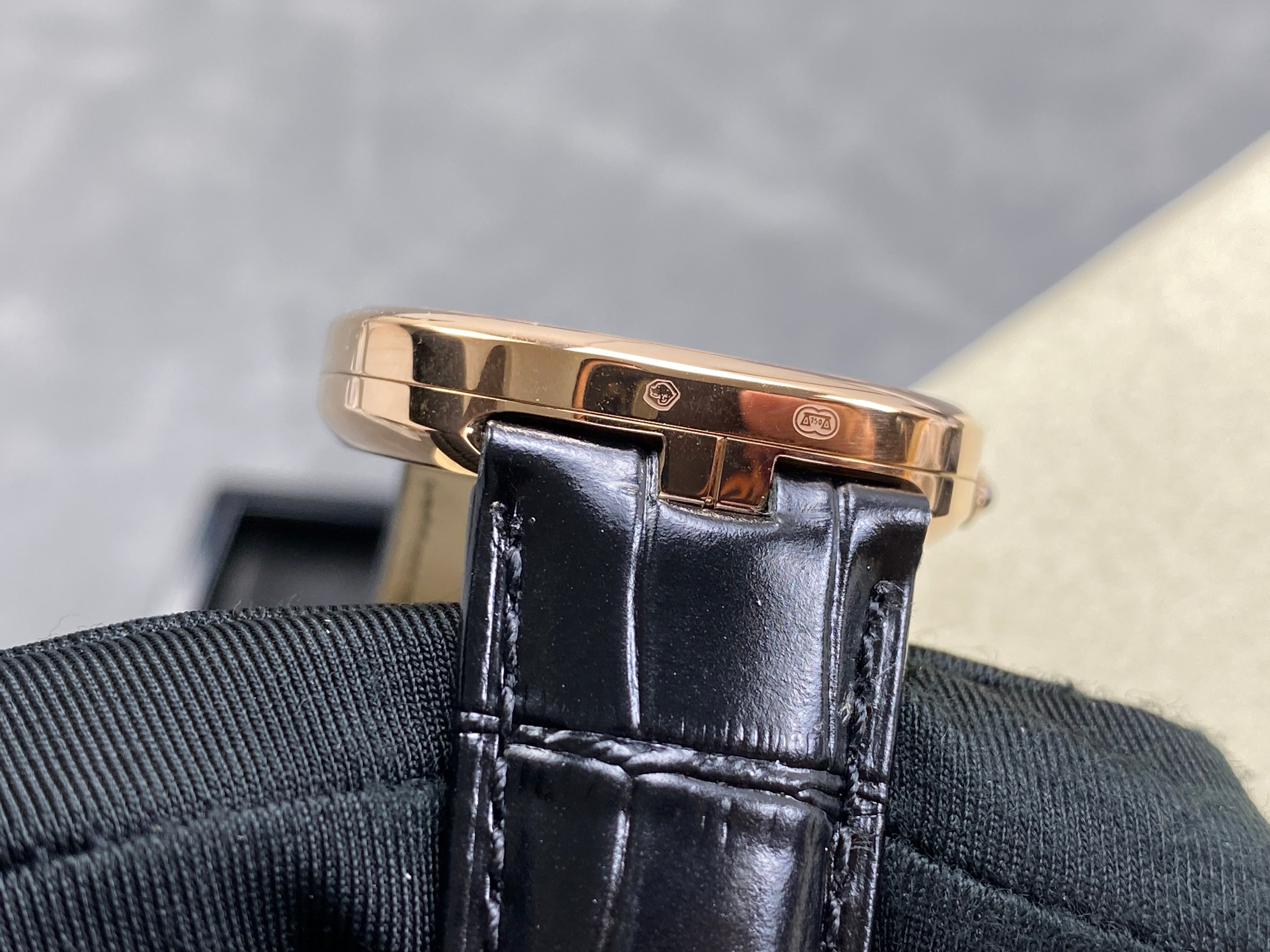 Patek Philippe Golden Ellipse 40mm Black Dial Rose Gold Case