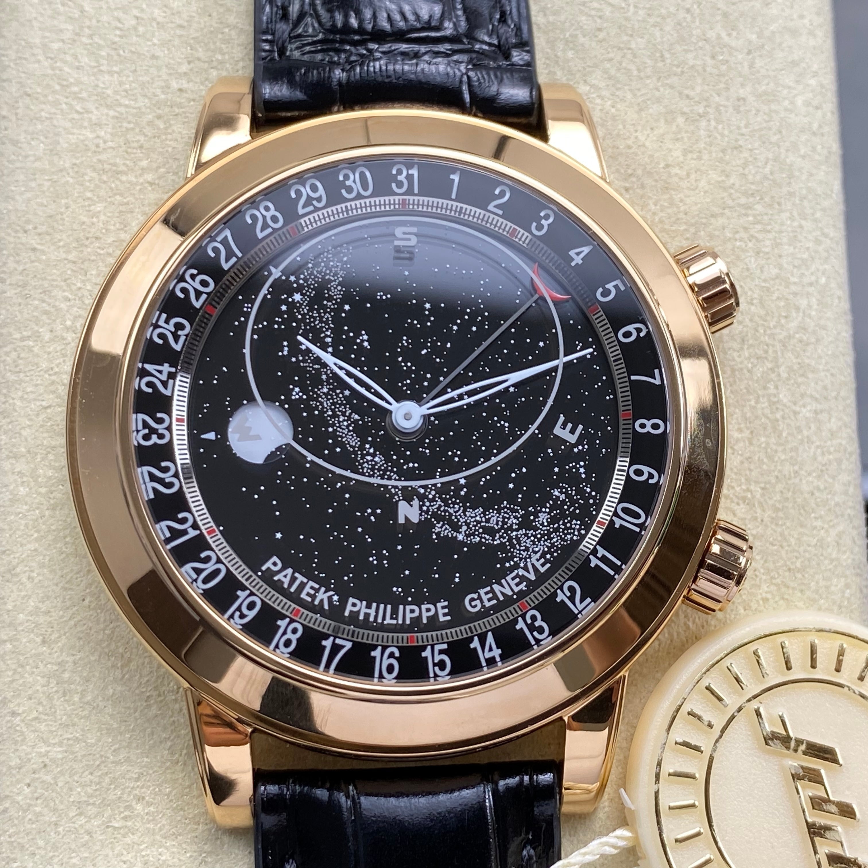 Patek Philippe Celestial Grand Complication 44mm Rose Gold Black Dial