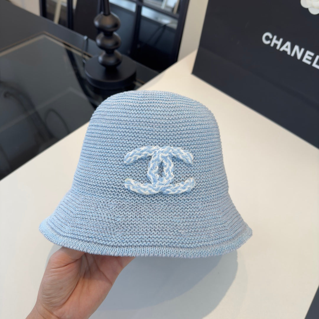 Chanel Knitted Bucket Hat 380655