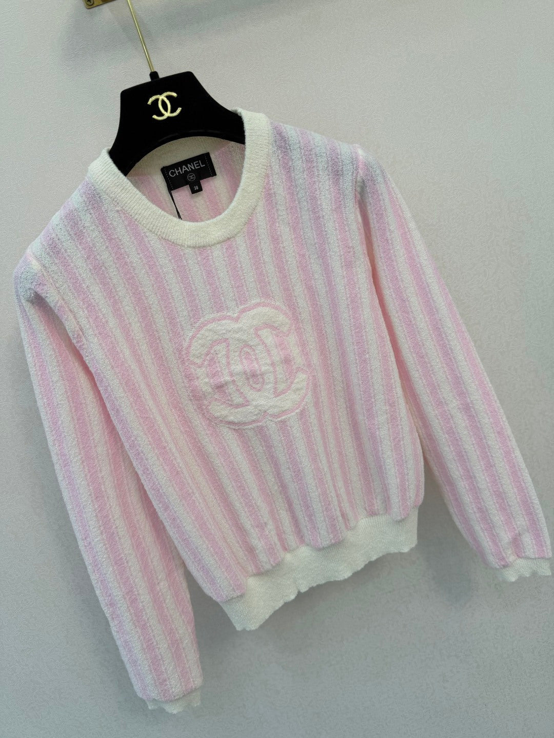 Chanel 2026 Striped Sweater Wool 417561