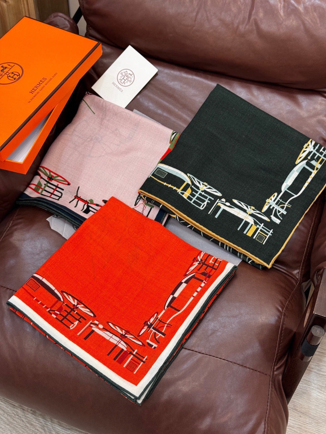 HM 25s Amazing Reversible Scarf 140cm Light Pink Cashmere Silk 970960