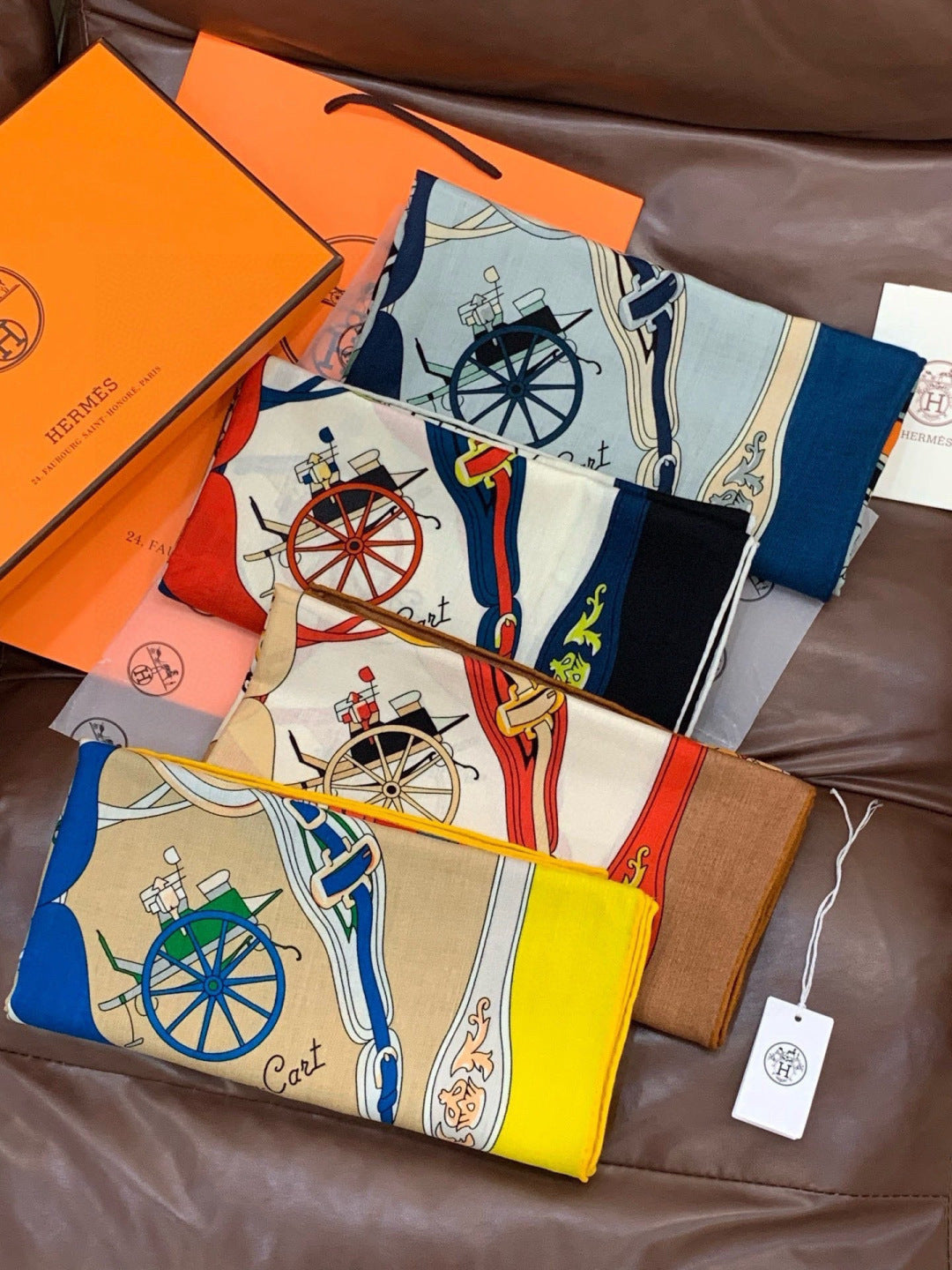 HM 25s The King Scarf 140cm Dark Beige Yellow Cashmere 973050