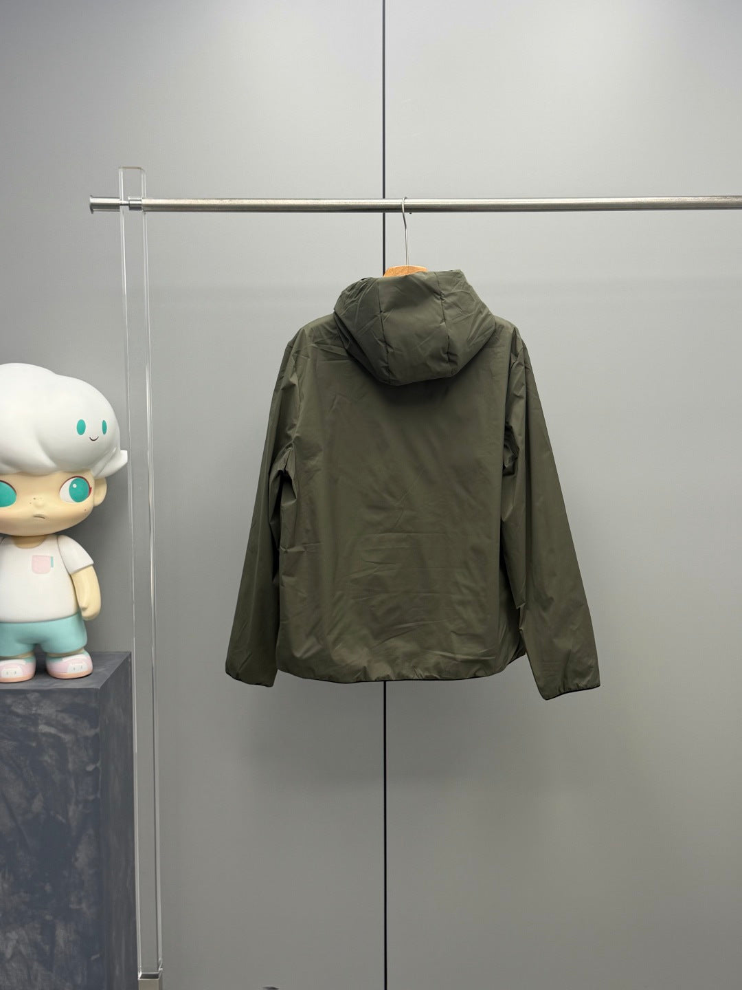 Moncler 2026 Padded Zip-Up Hoodie Jacket Nylon Down