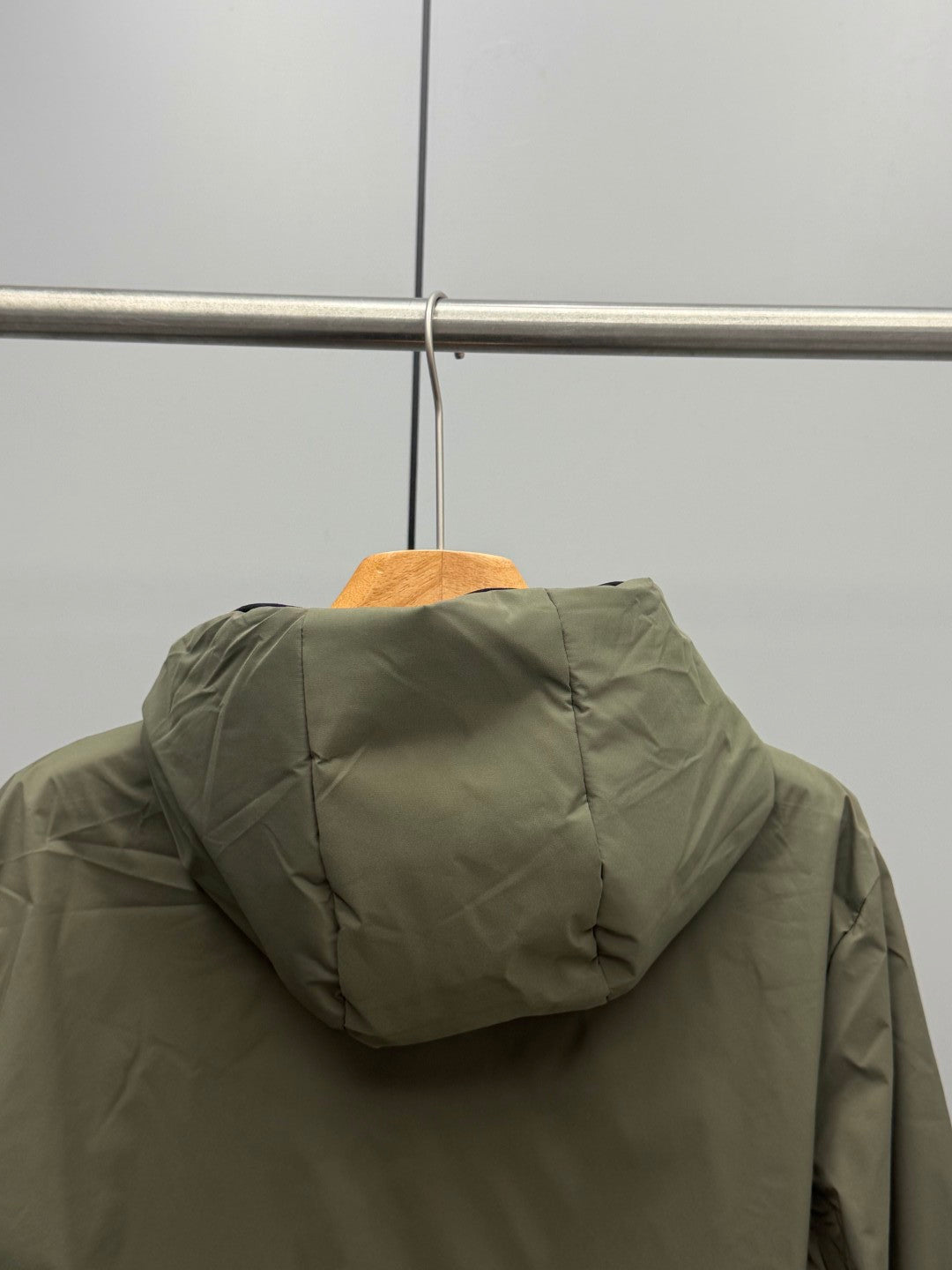 Moncler 2026 Padded Zip-Up Hoodie Jacket Nylon Down