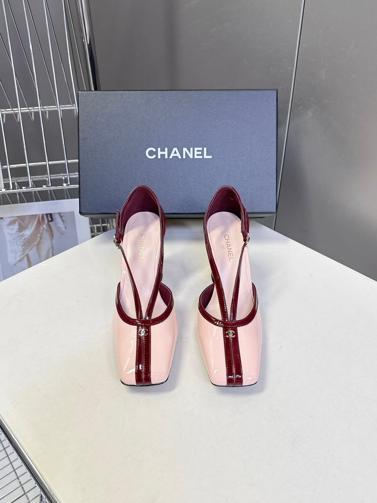 Chanel 2026 Mary Jane Slingback 85mm Leather 895338
