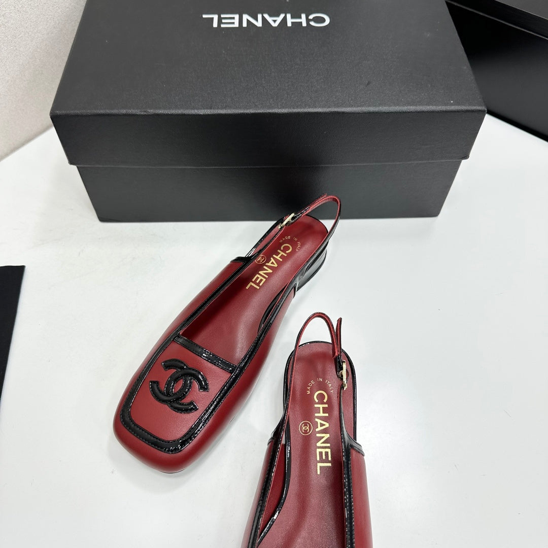 Chanel 2026 Square Toe Shoe Lambskin 925593