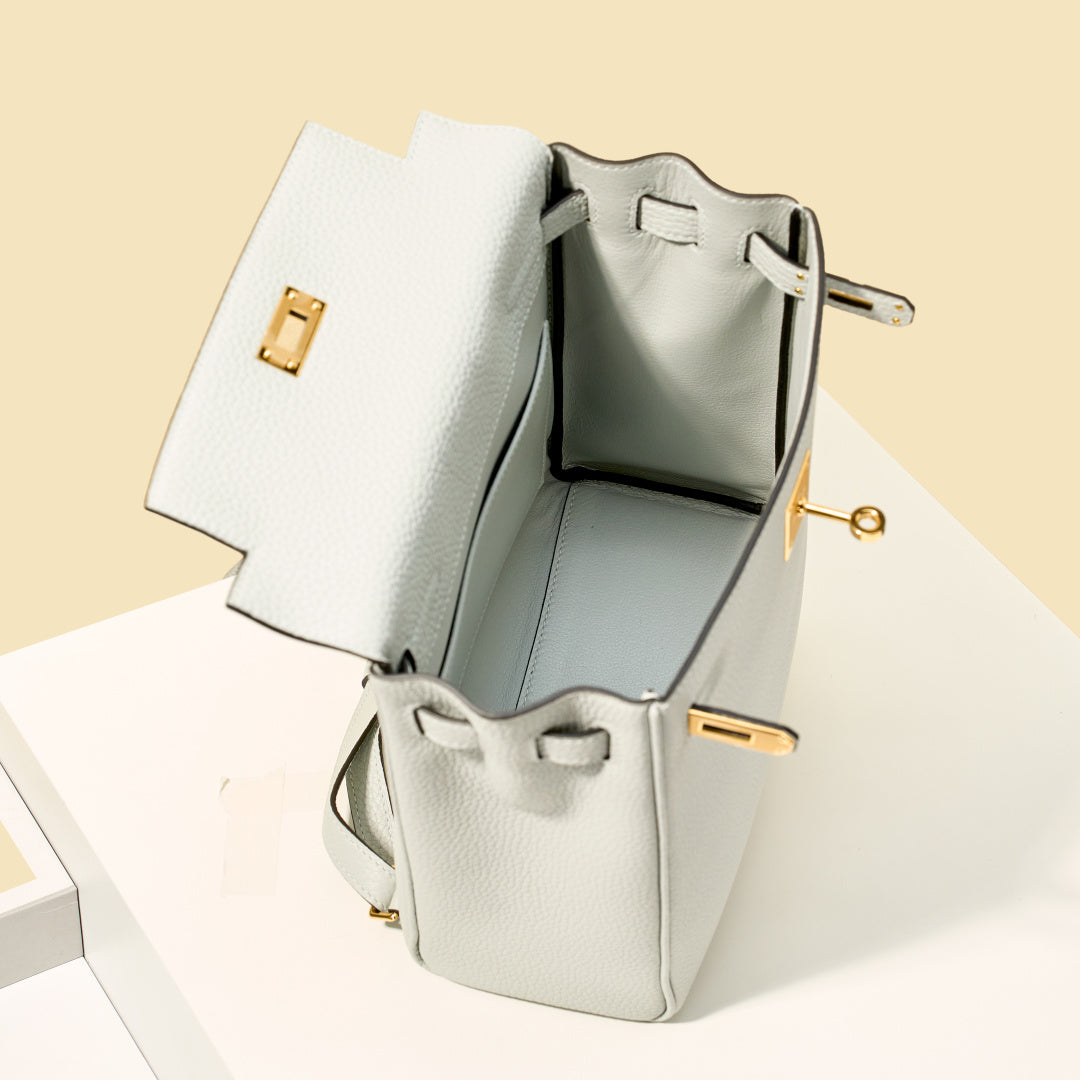 High-end Hermes 2026 Kelly Ado 22cm Bag Togo Leather