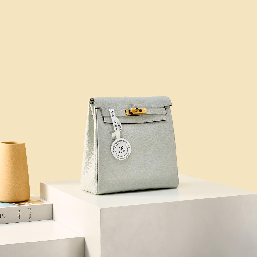 High-end Hermes 2026 Kelly Ado 22cm Bag Togo Leather
