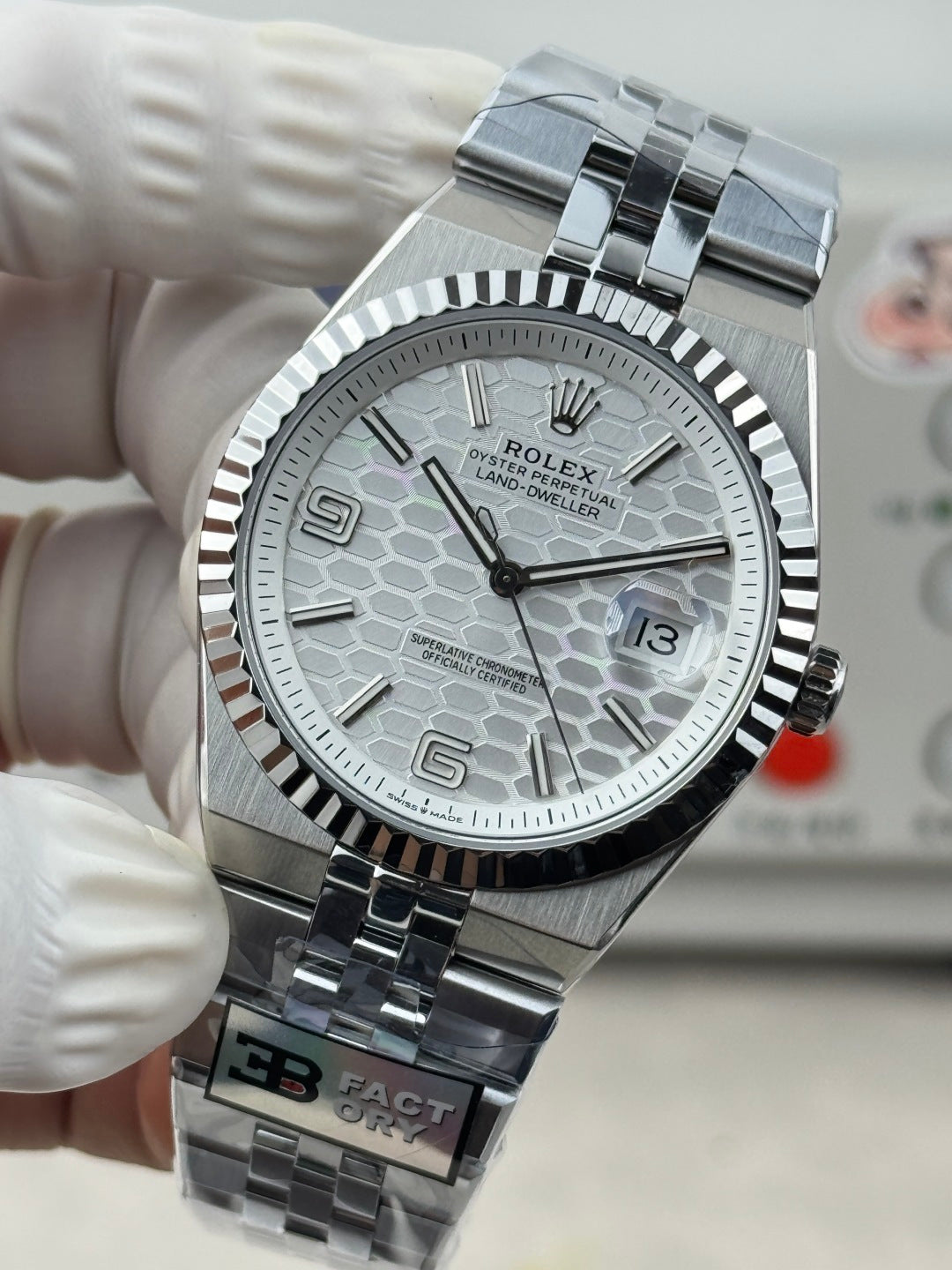 Rolex Land-Dweller White Dial