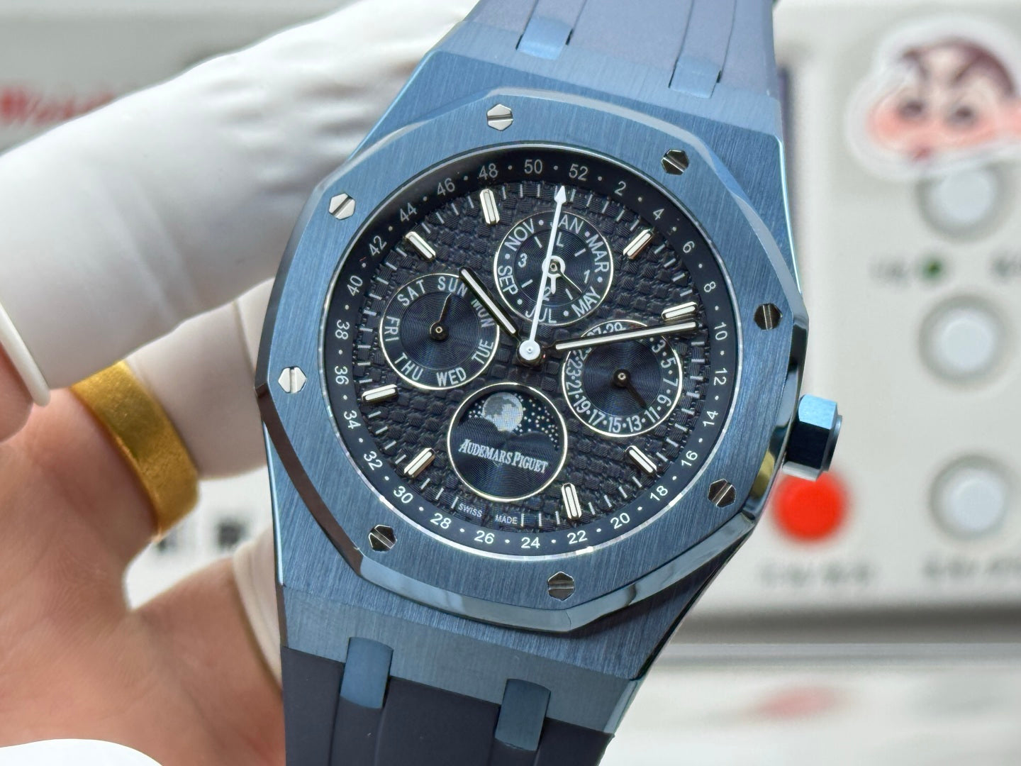 Audemars Piguet Royal Oak Perpetual Calendar 41mm Blue Ceramic