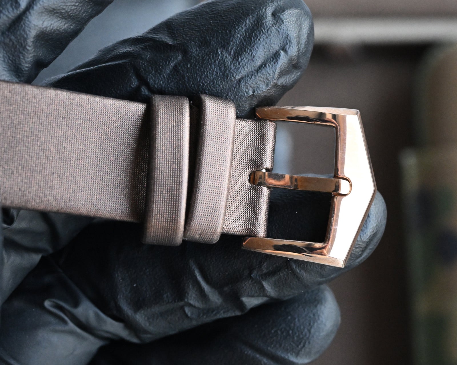 Patek Philippe Calatrava 33mm Brown Dial Satin Strap