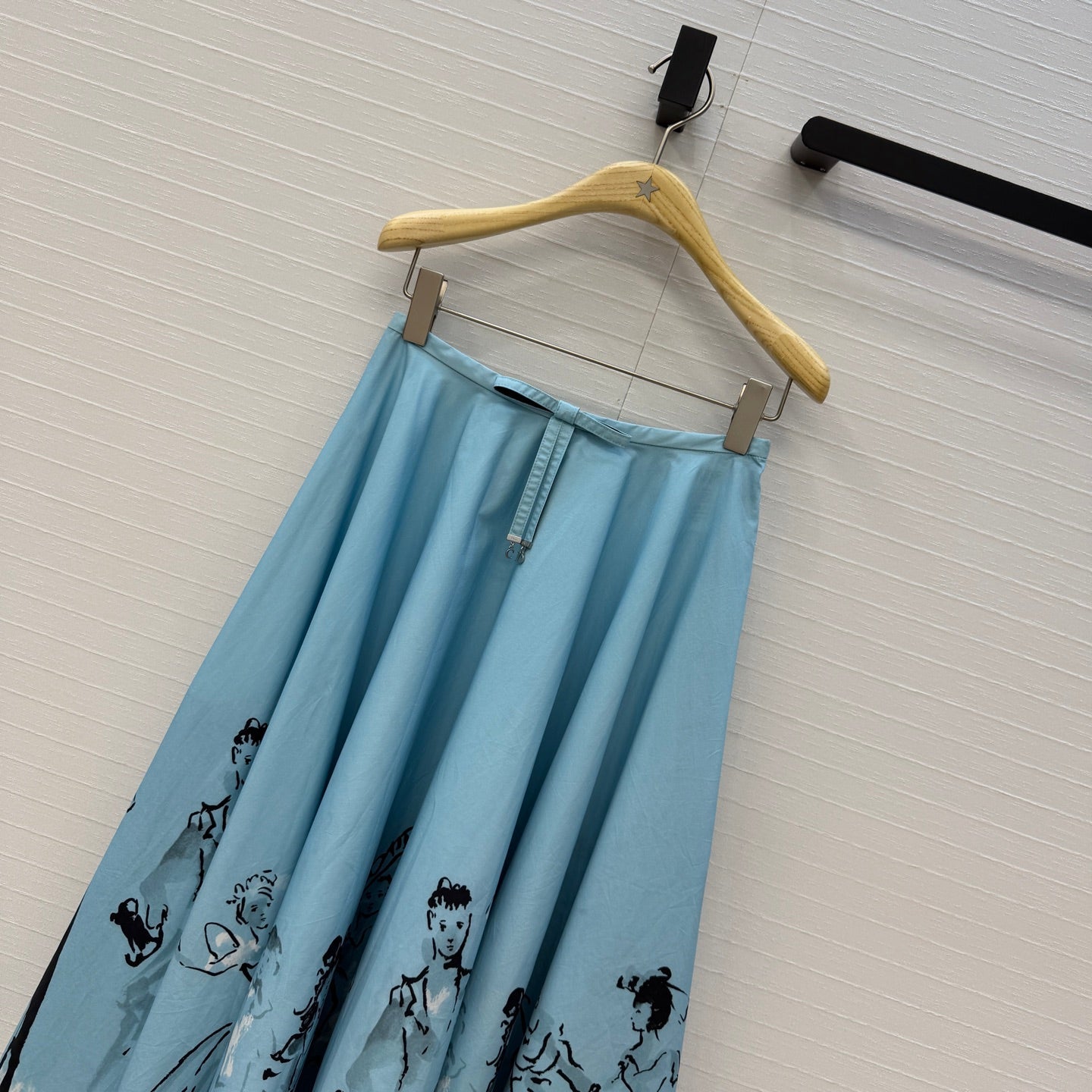 Dior 2026 Long Skirt Blue Cotton 399008
