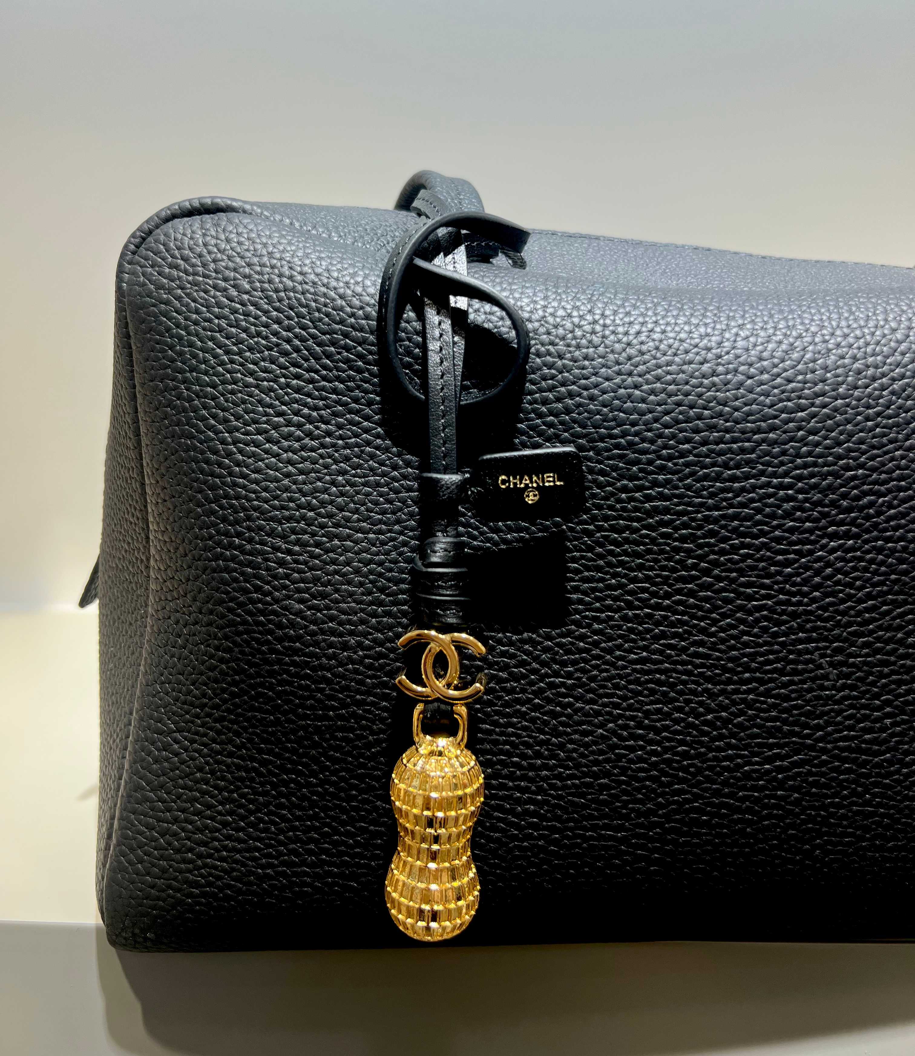 Chanel Golden Peanut Charm
