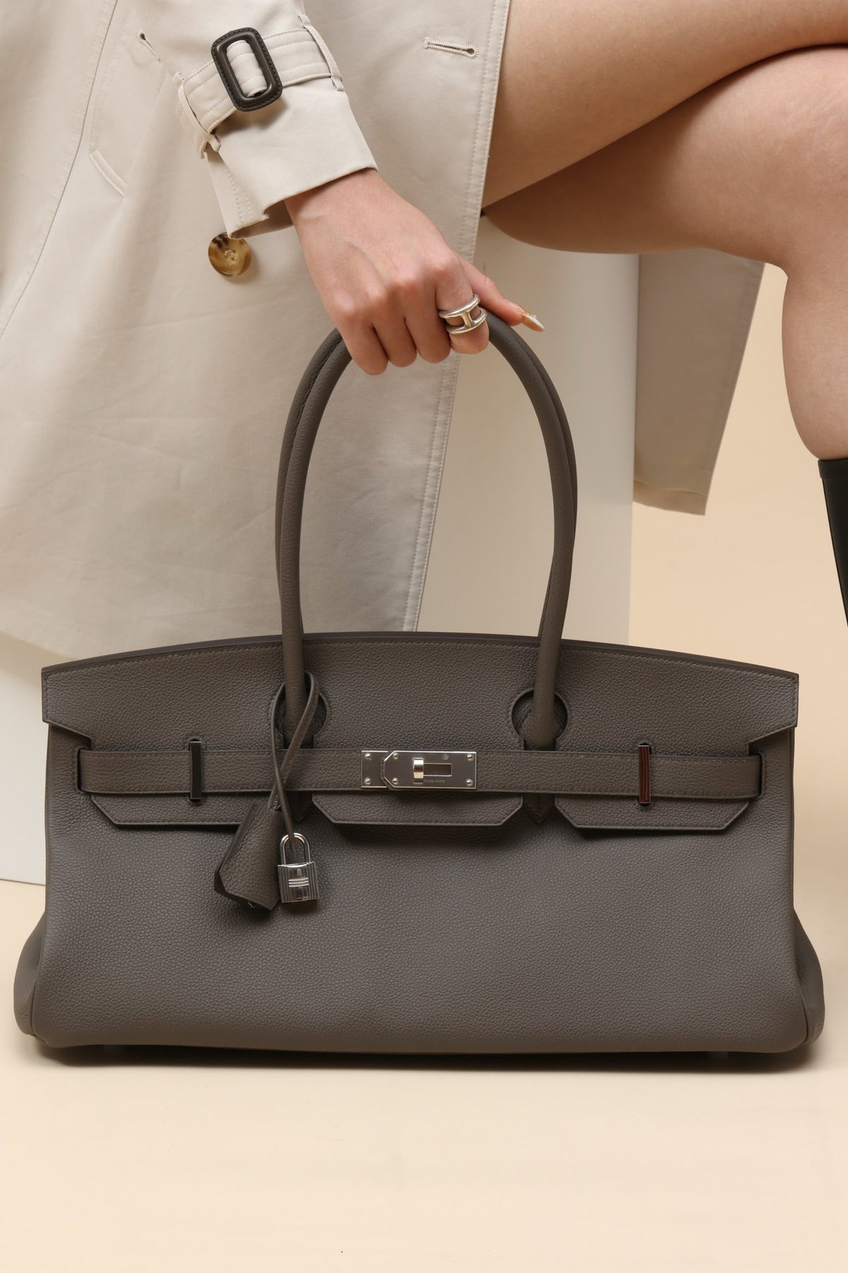 High-end Hermes 2026 Shoulder Birkin Bag 42cm Togo Leather