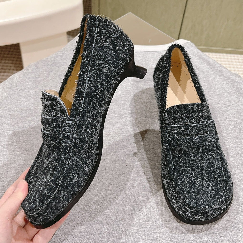 Loewe 2026 Campo Loafers Wool 653950