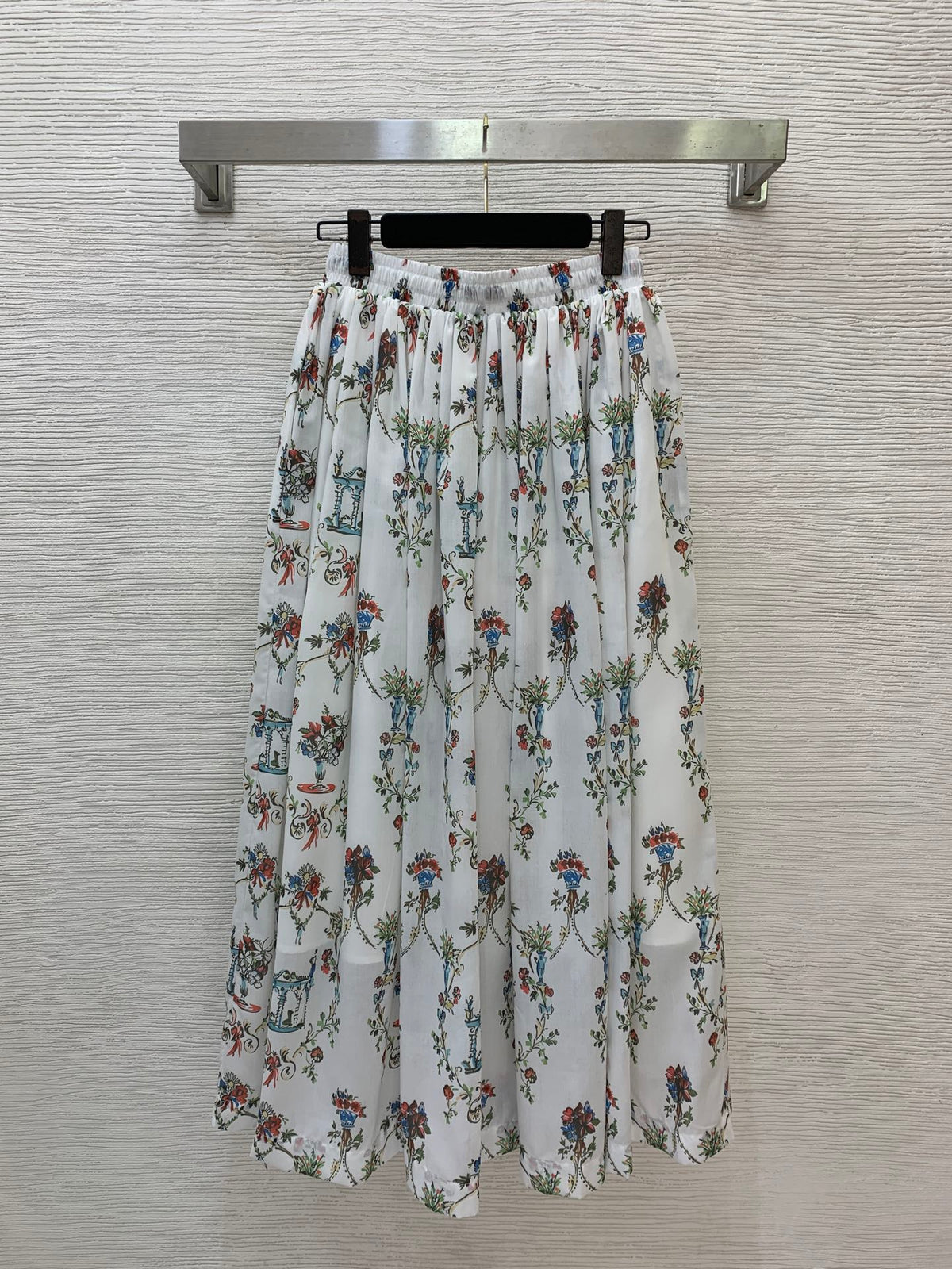Dior 2026 Midi Skirt Multicolors Cotton 411783